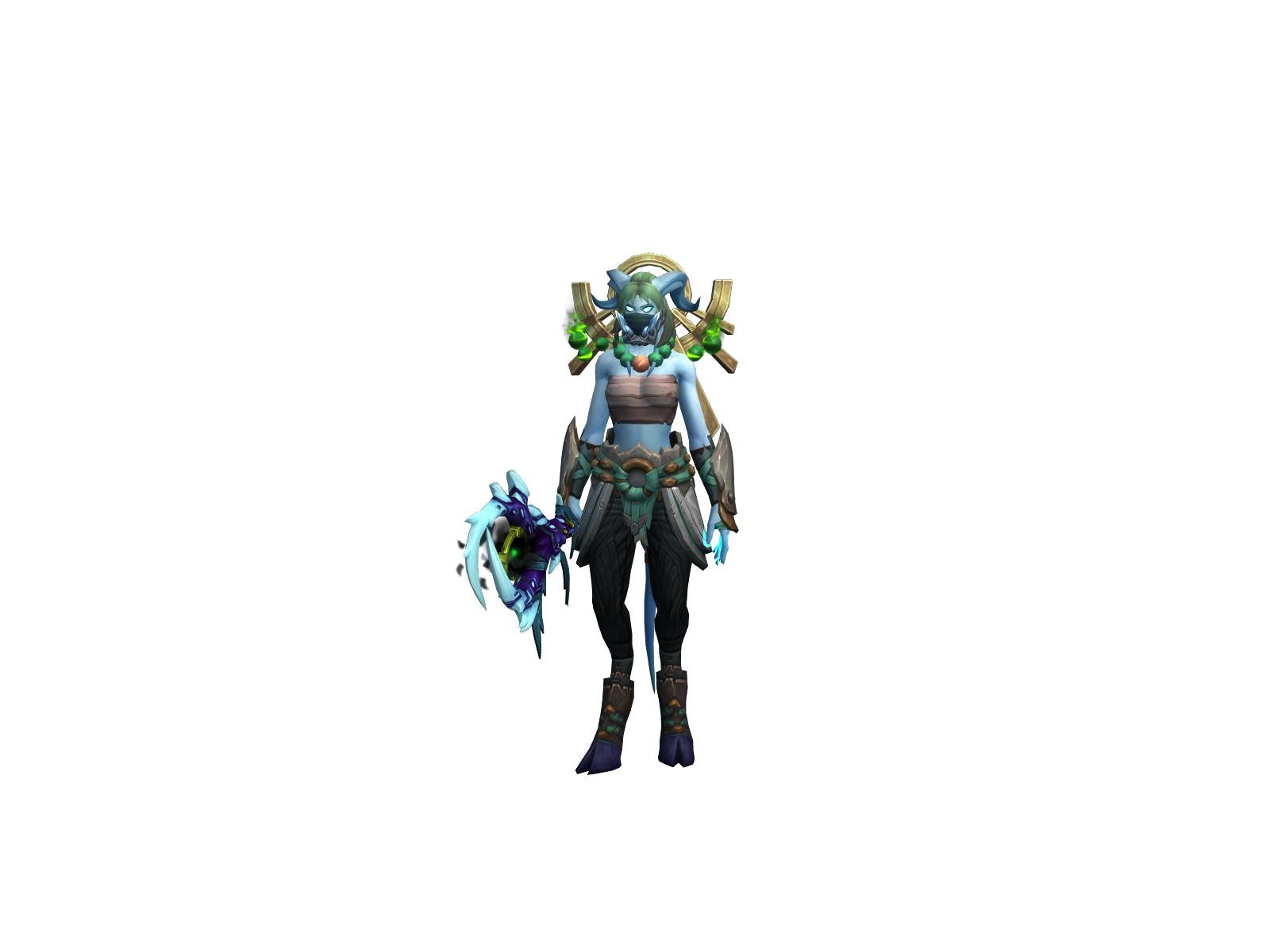 Hazanshu 3D character render