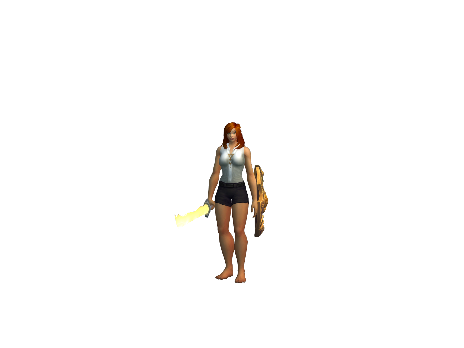 Kaylìr 3D character render