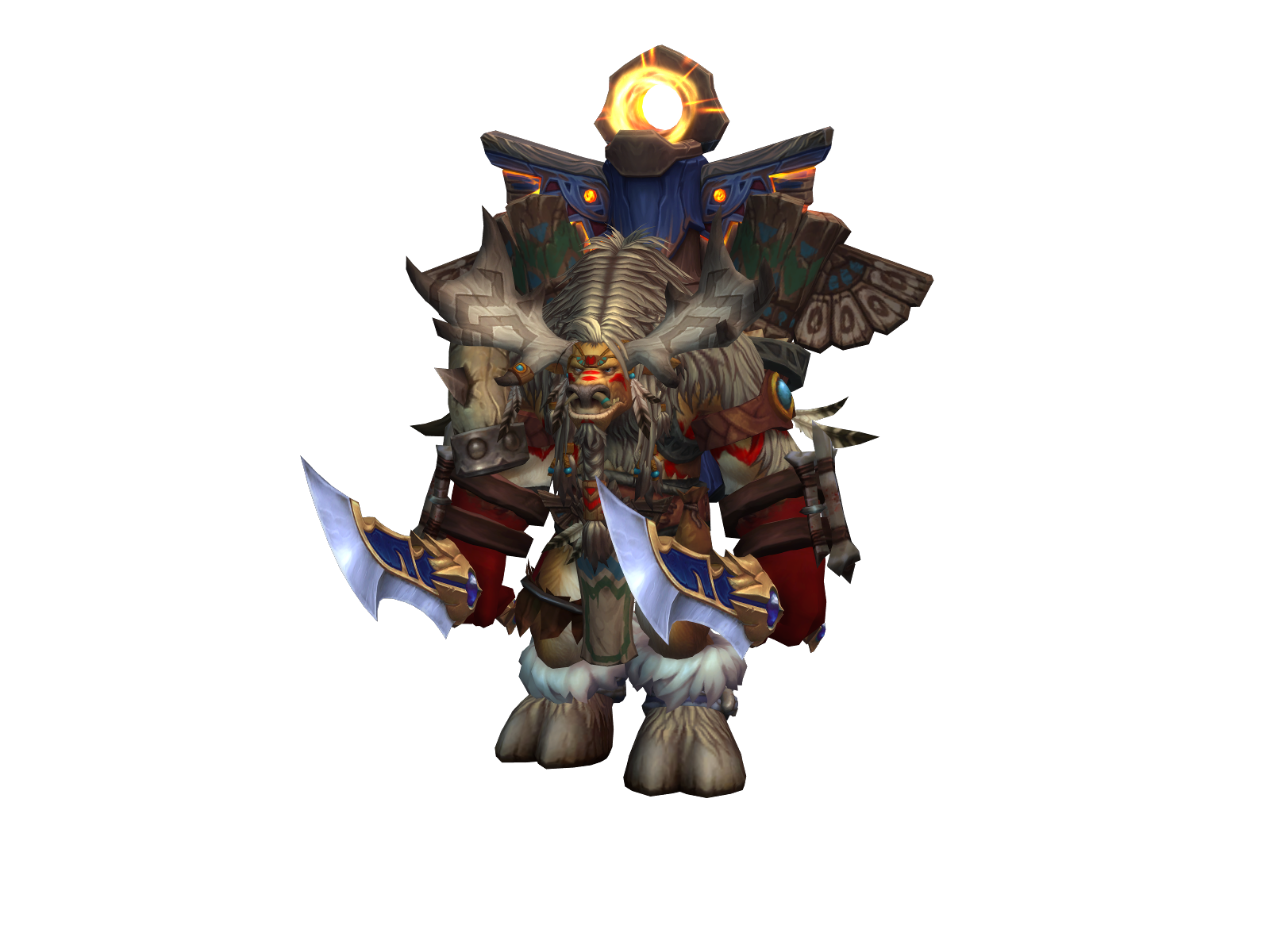 Turók 3D character render