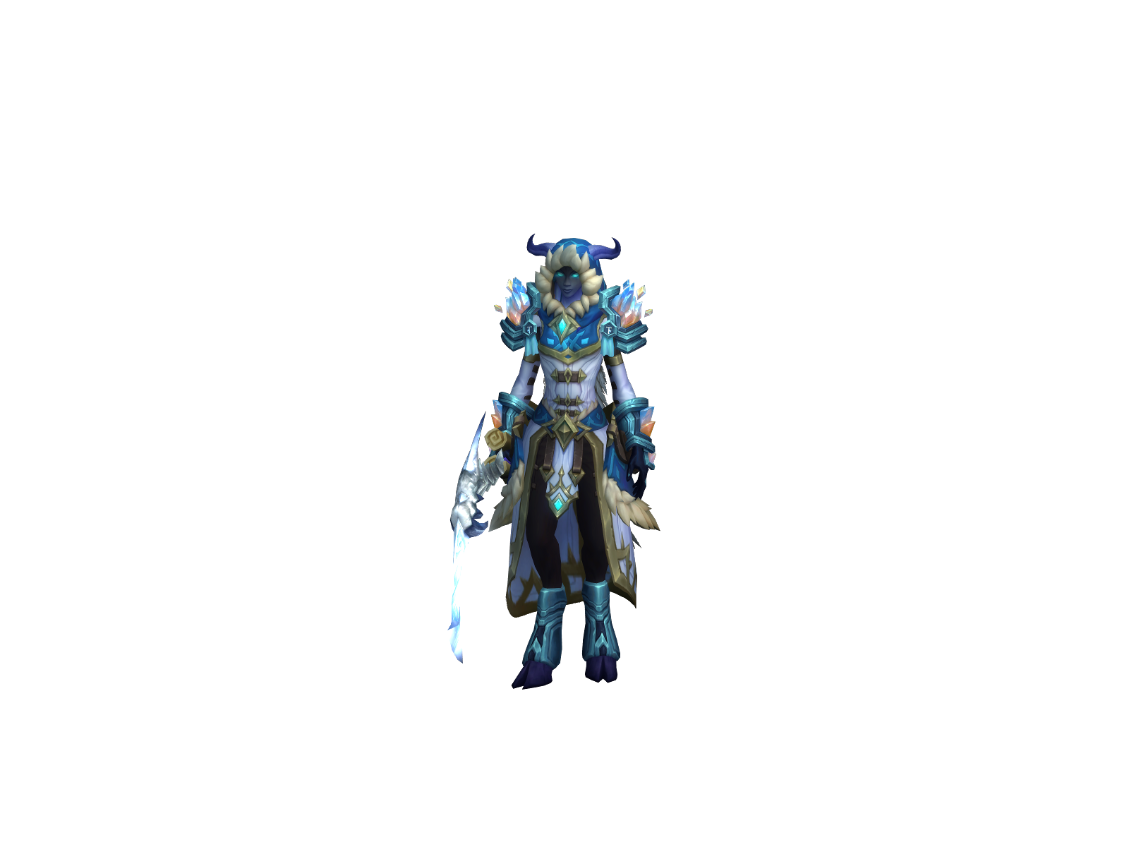 Novelandra 3D character render