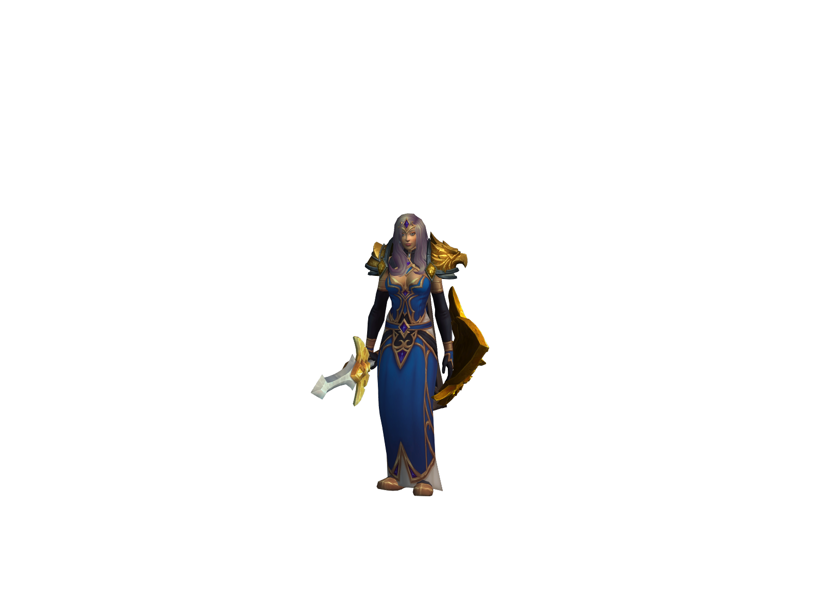 Elsbethe 3D character render