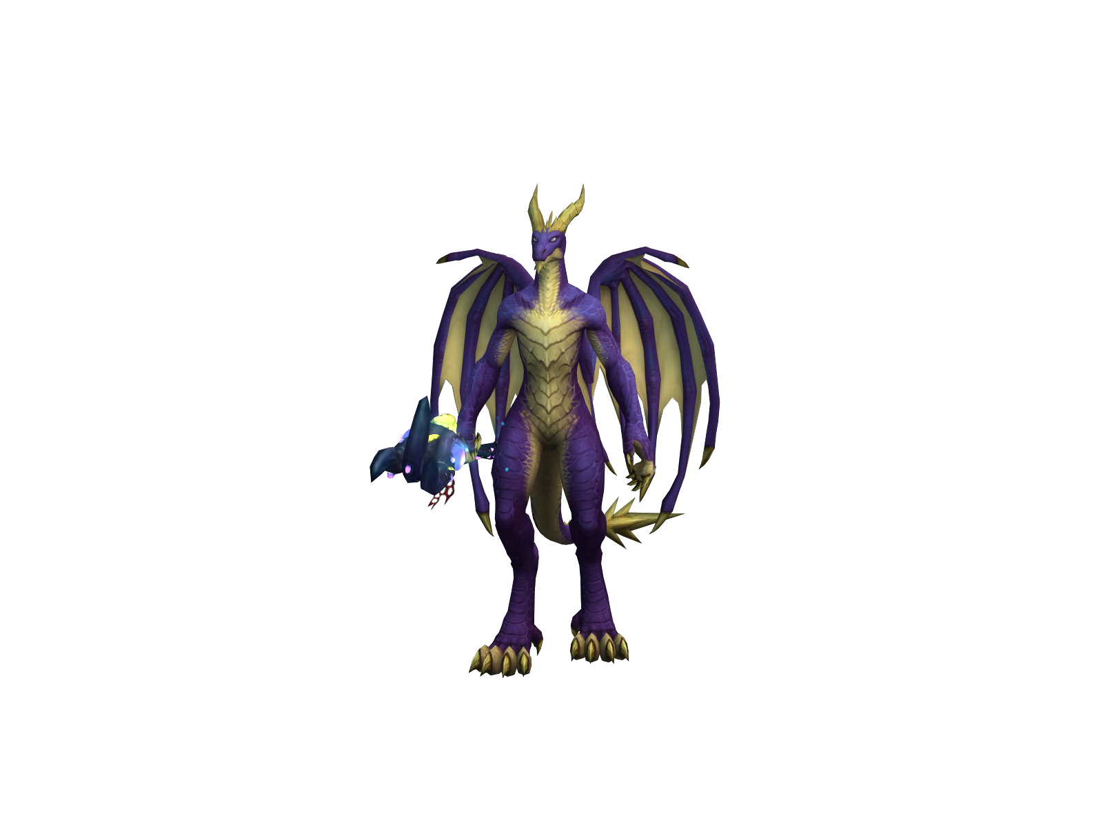 Sypro 3D character render