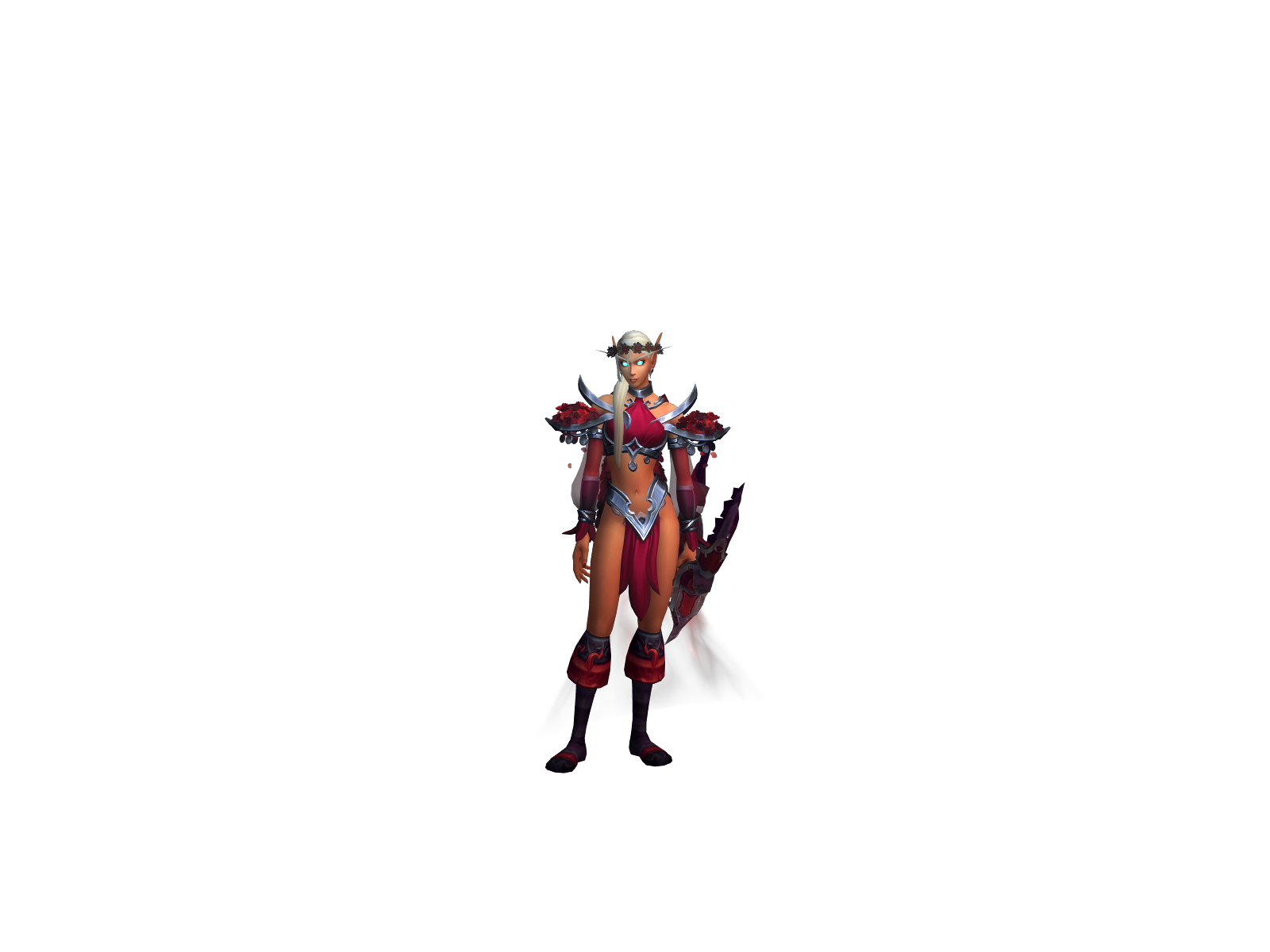 Raeyal 3D character render