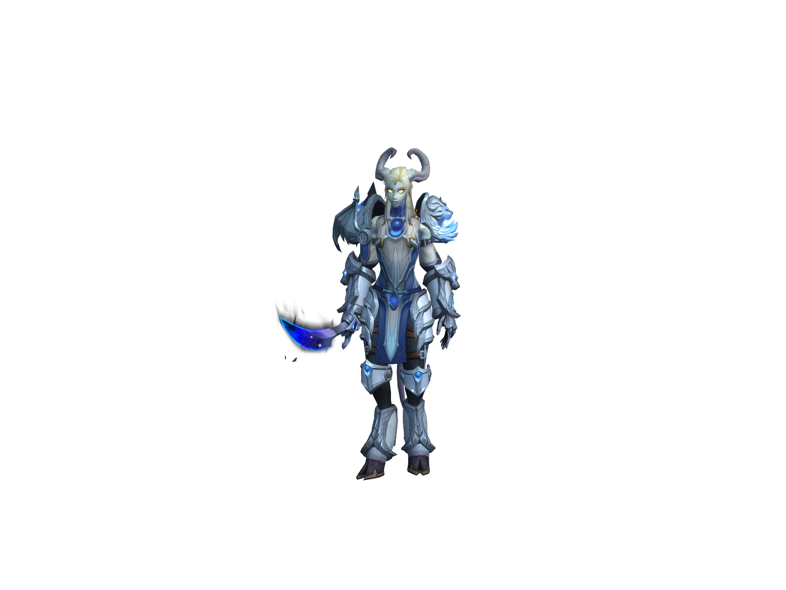 Nyali 3D character render