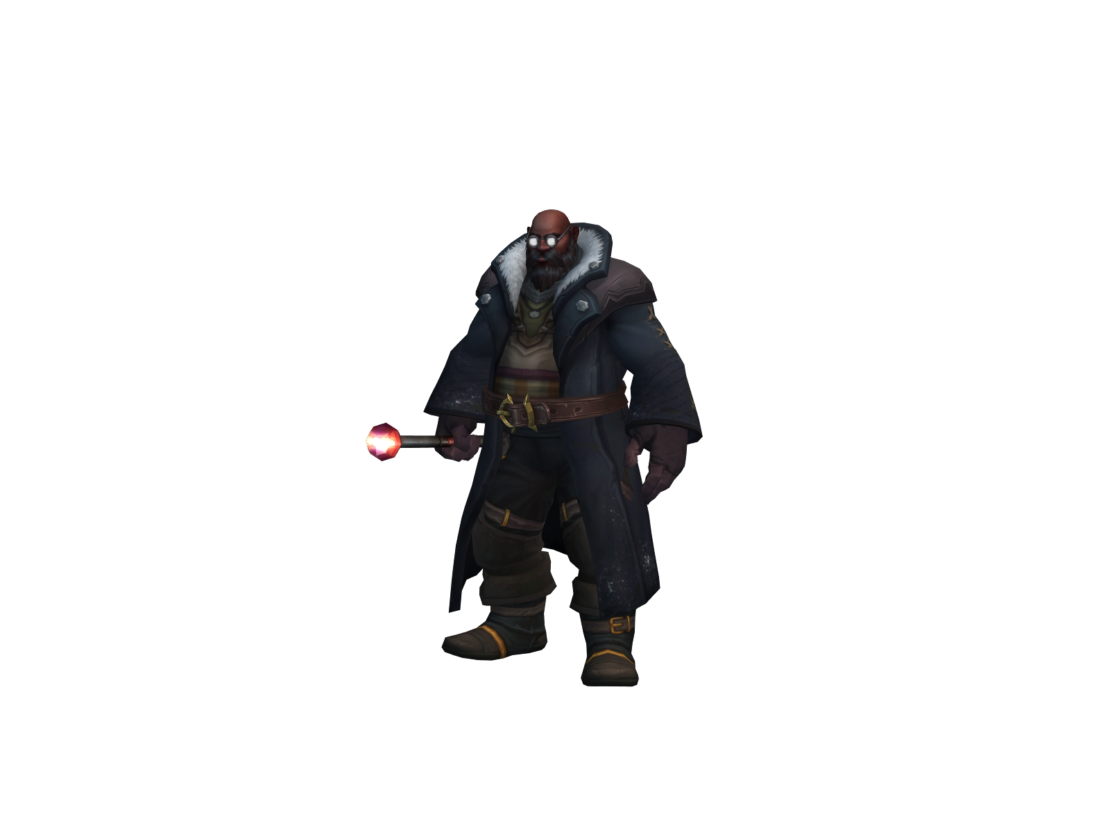 Draugon 3D character render