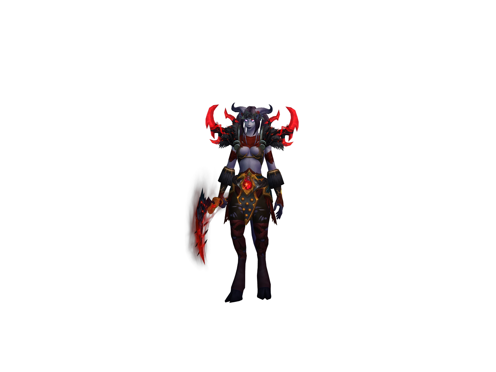 Paika 3D character render