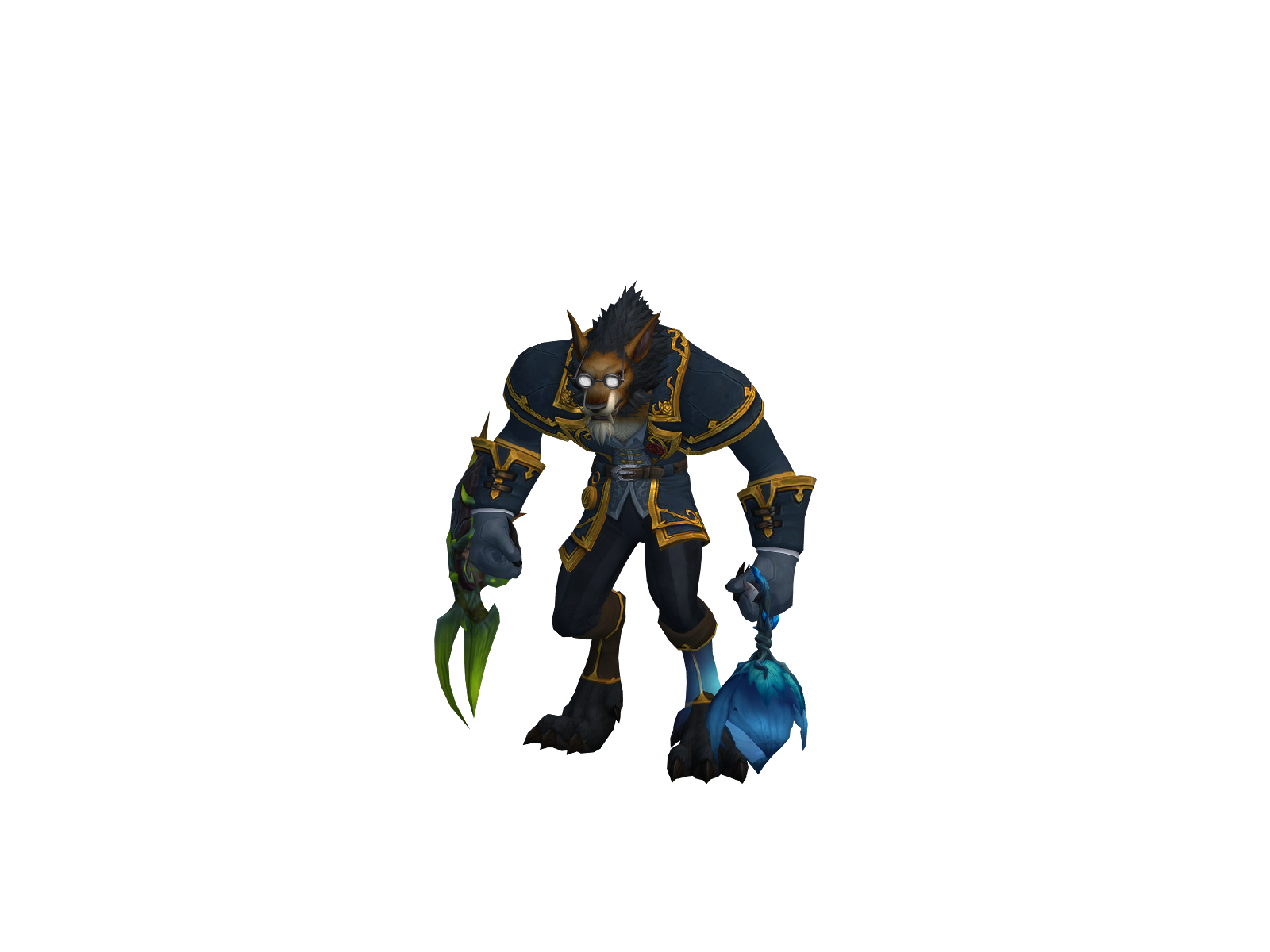Grimven 3D character render