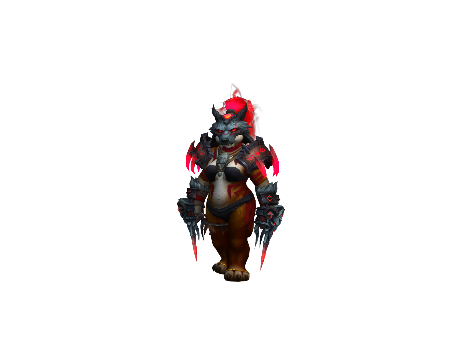 Pawtuah 3D character render