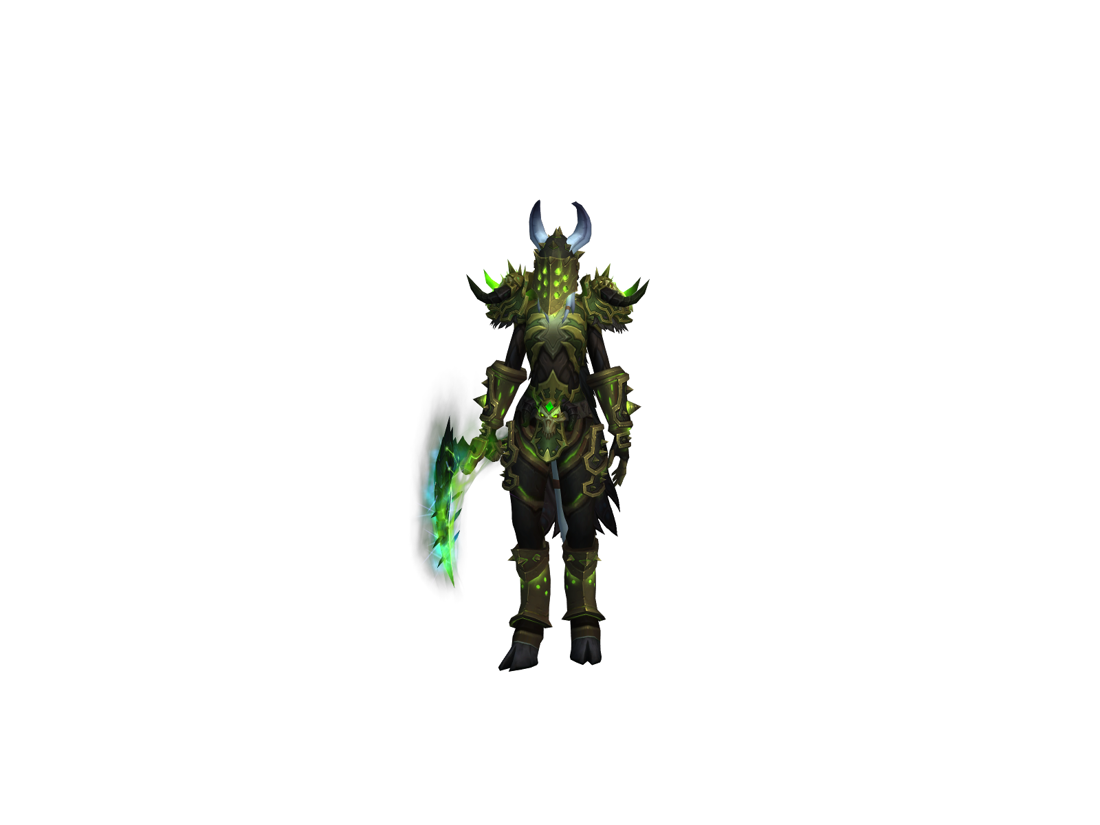 Zhäria 3D character render