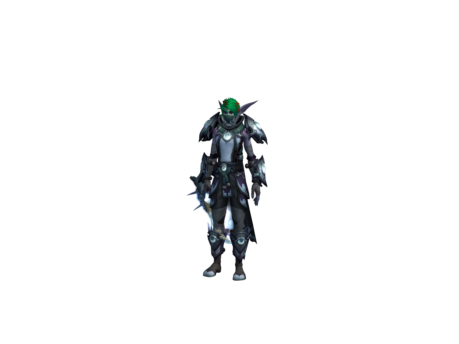 Sístafísta 3D character render