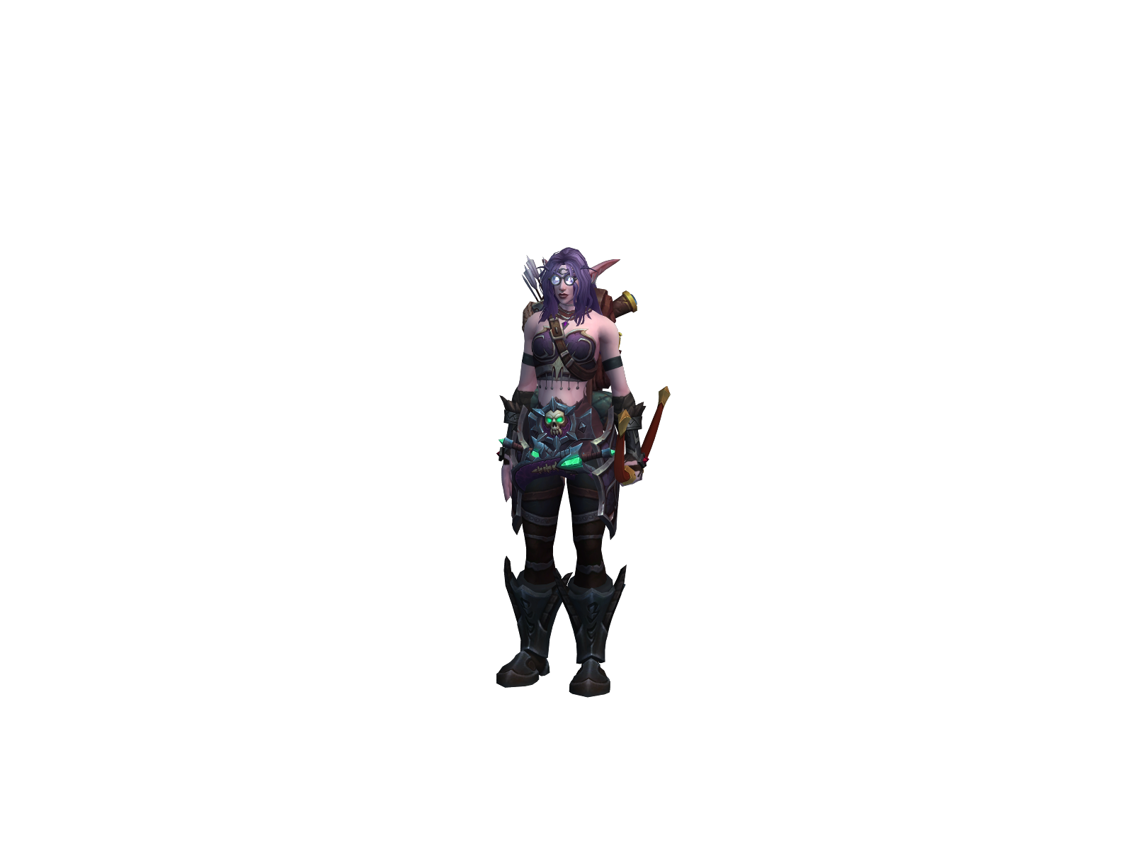 Perséfone 3D character render