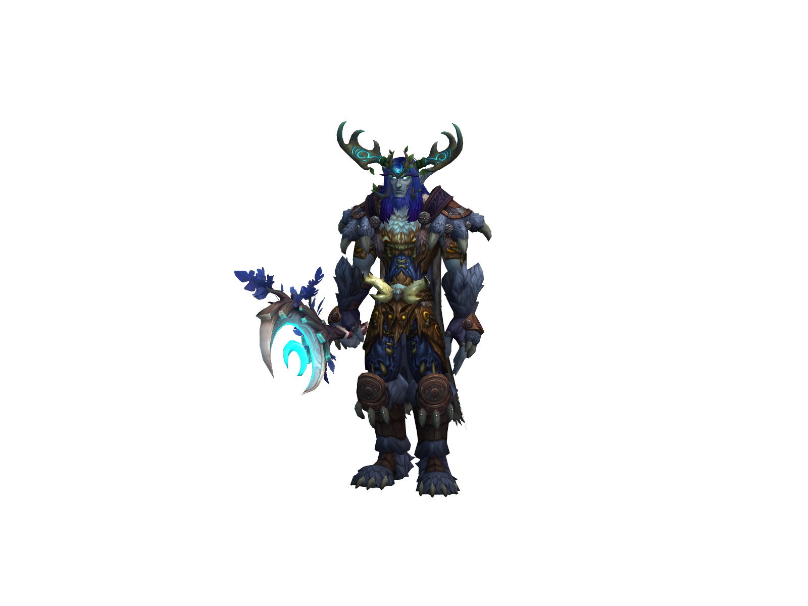 Silvaron 3D character render