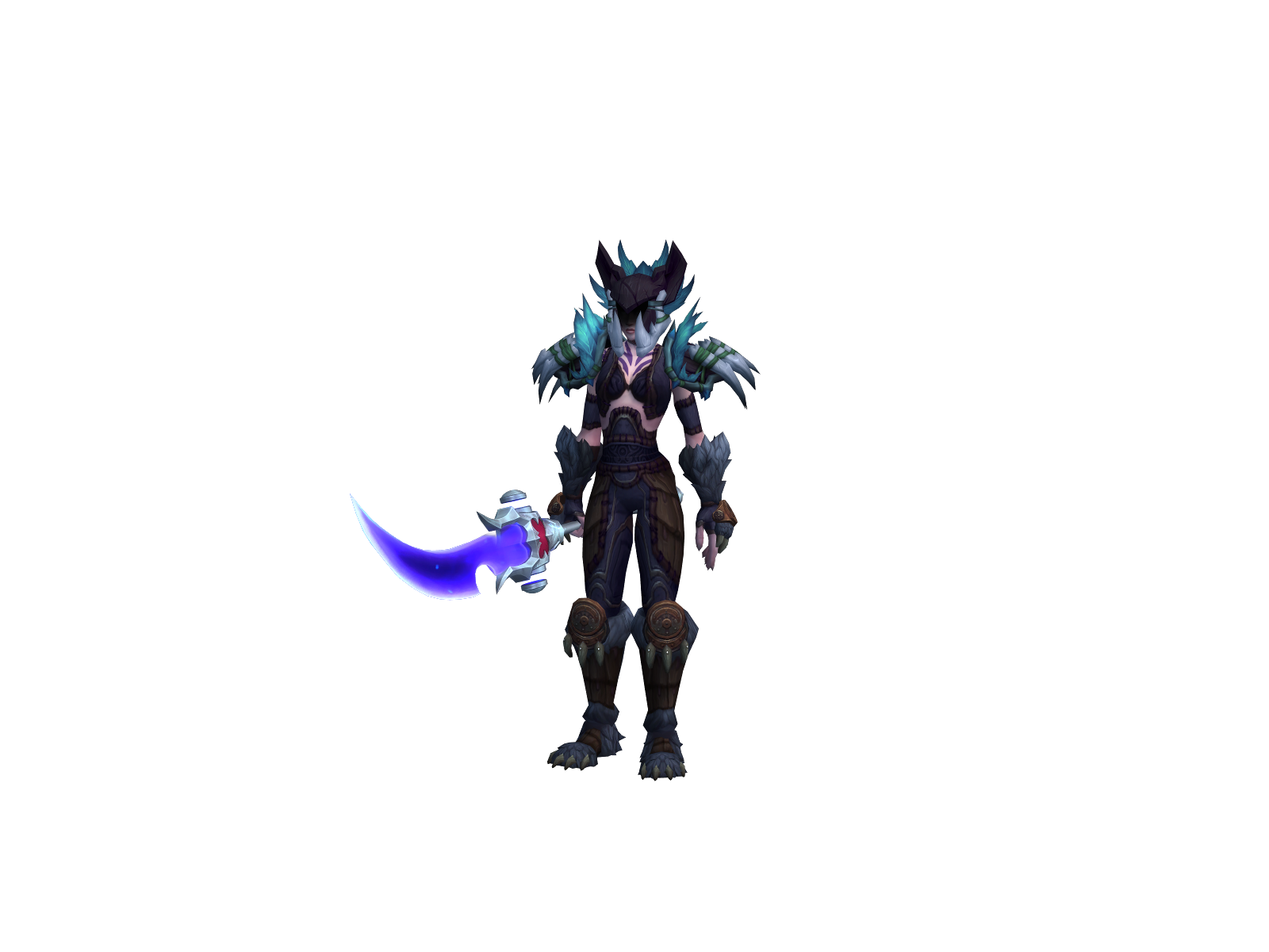 Gildpaw 3D character render