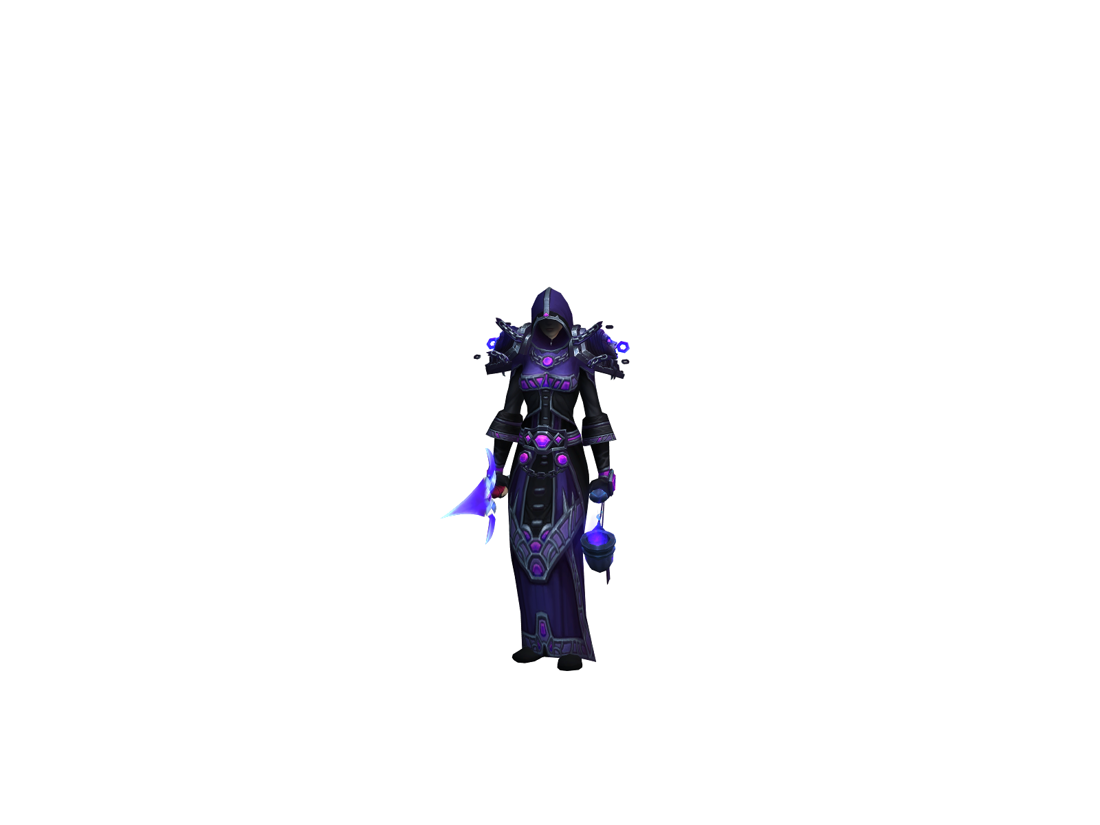 Slimepope 3D character render