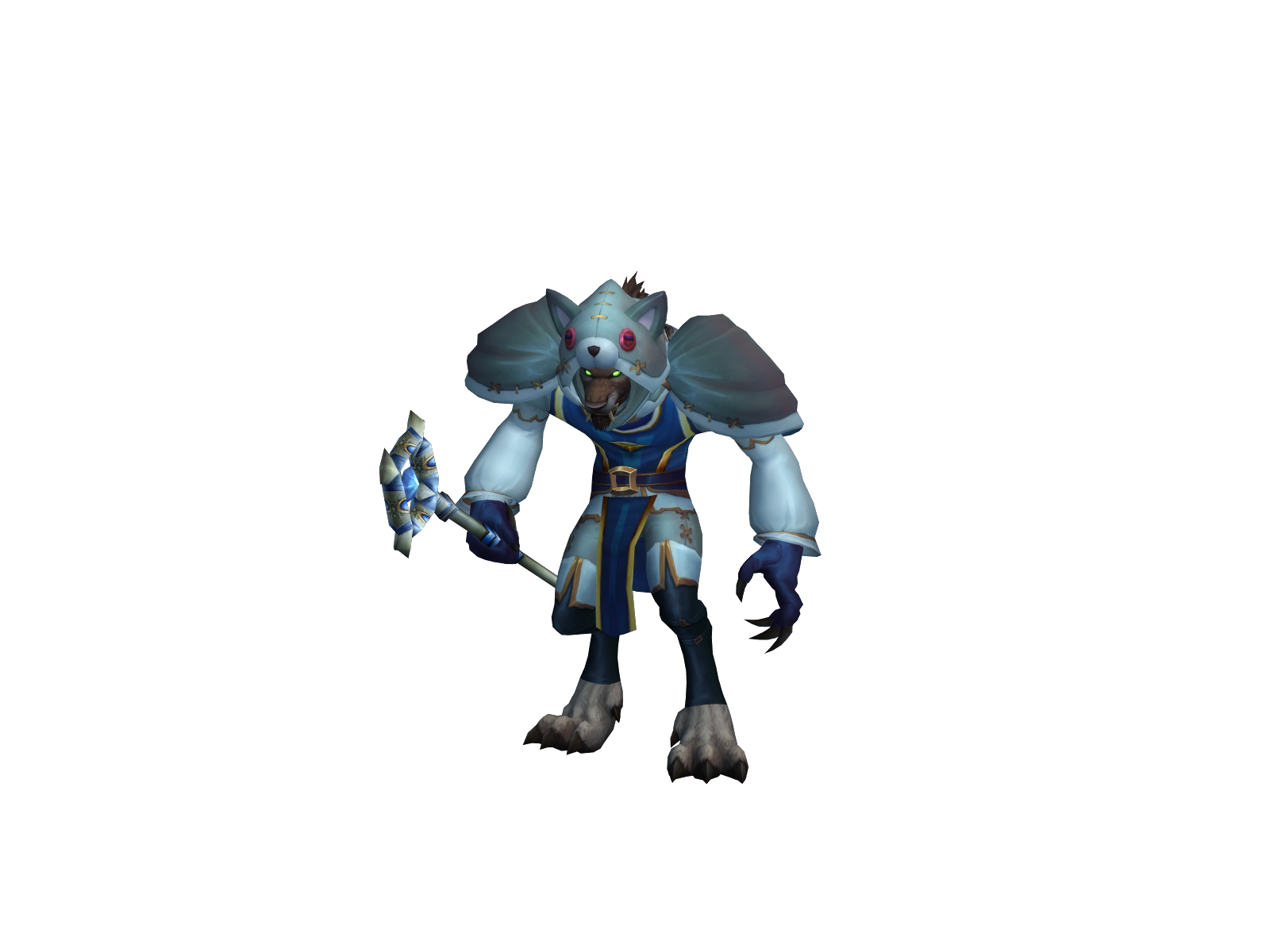 Shawnaron 3D character render