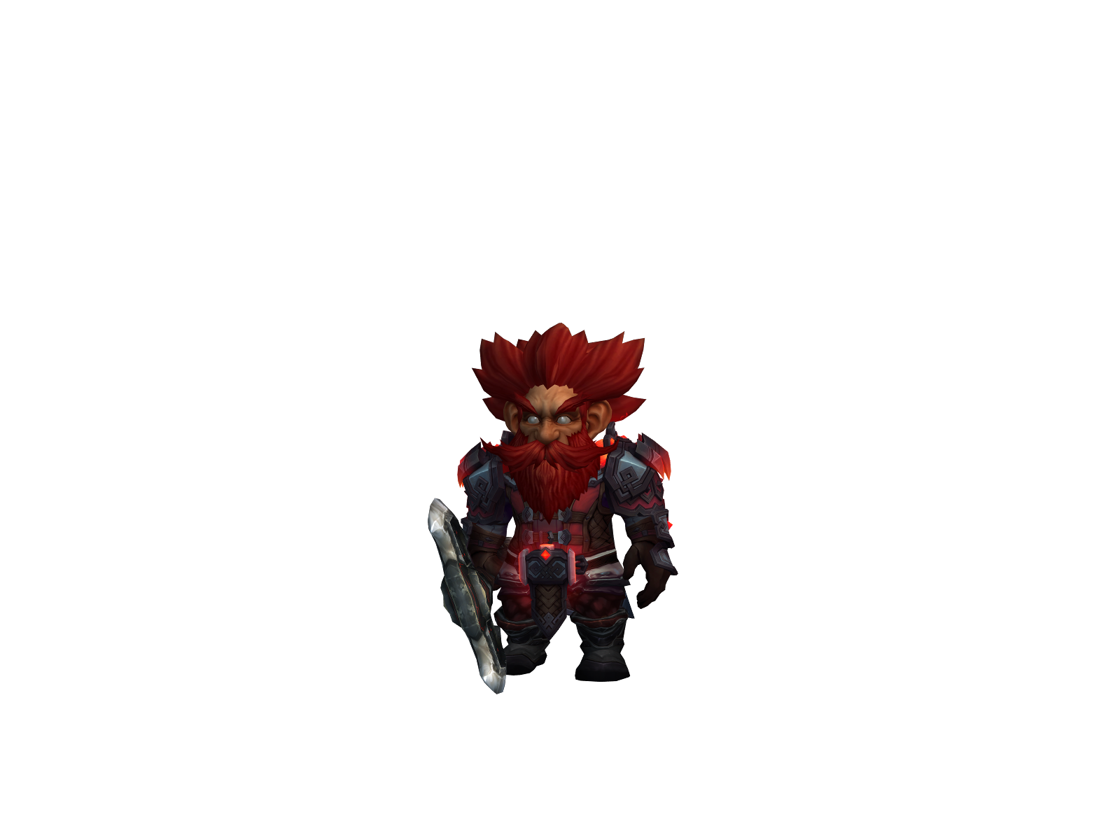 Lilduval 3D character render