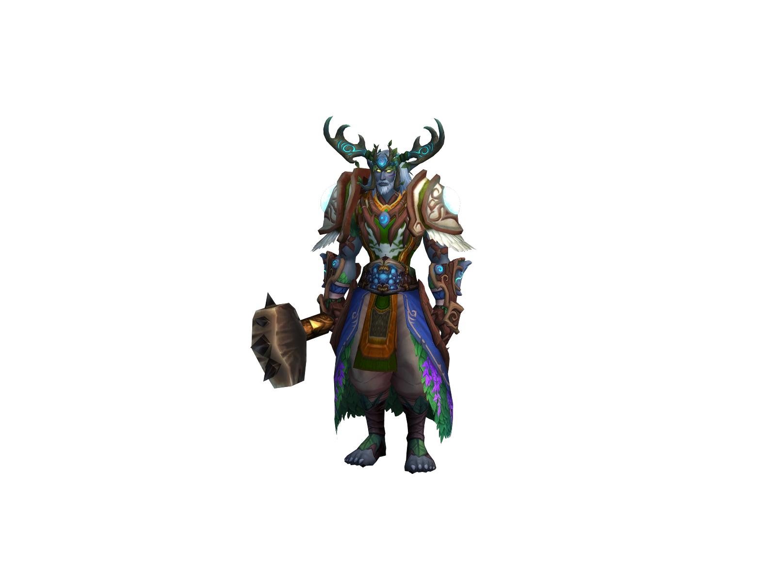 Jahlam 3D character render