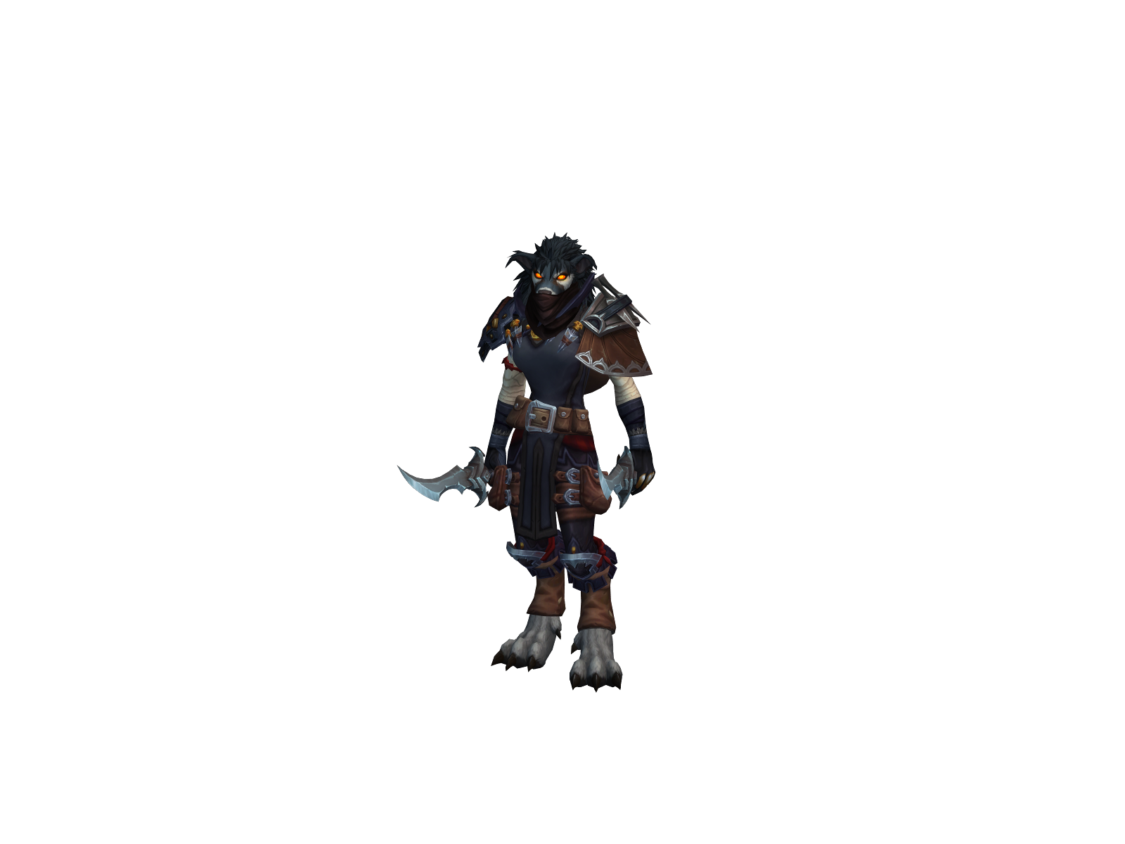 Dexterous 3D character render