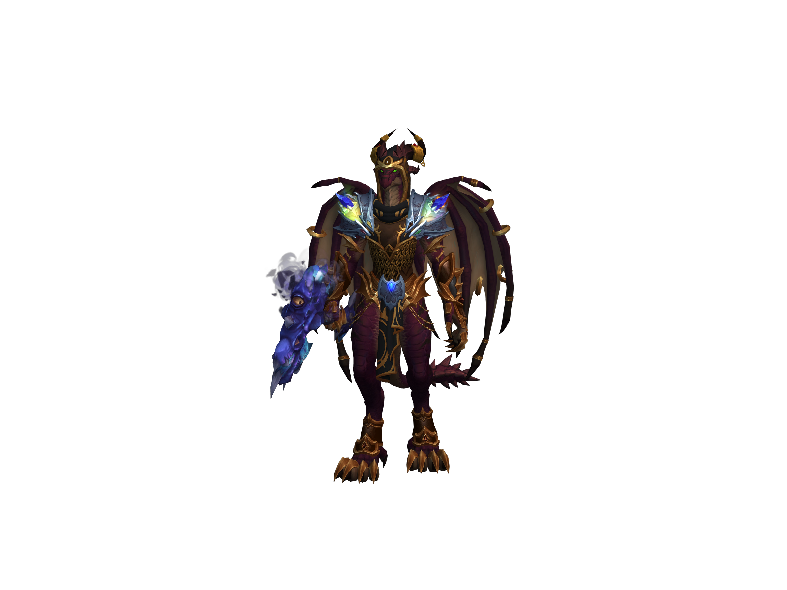 Xelkiri 3D character render