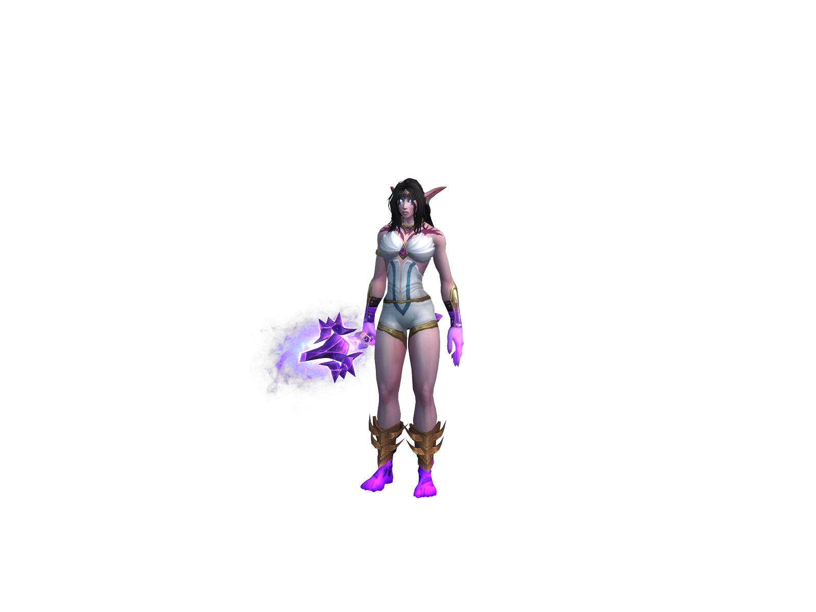 Lilaith 3D character render