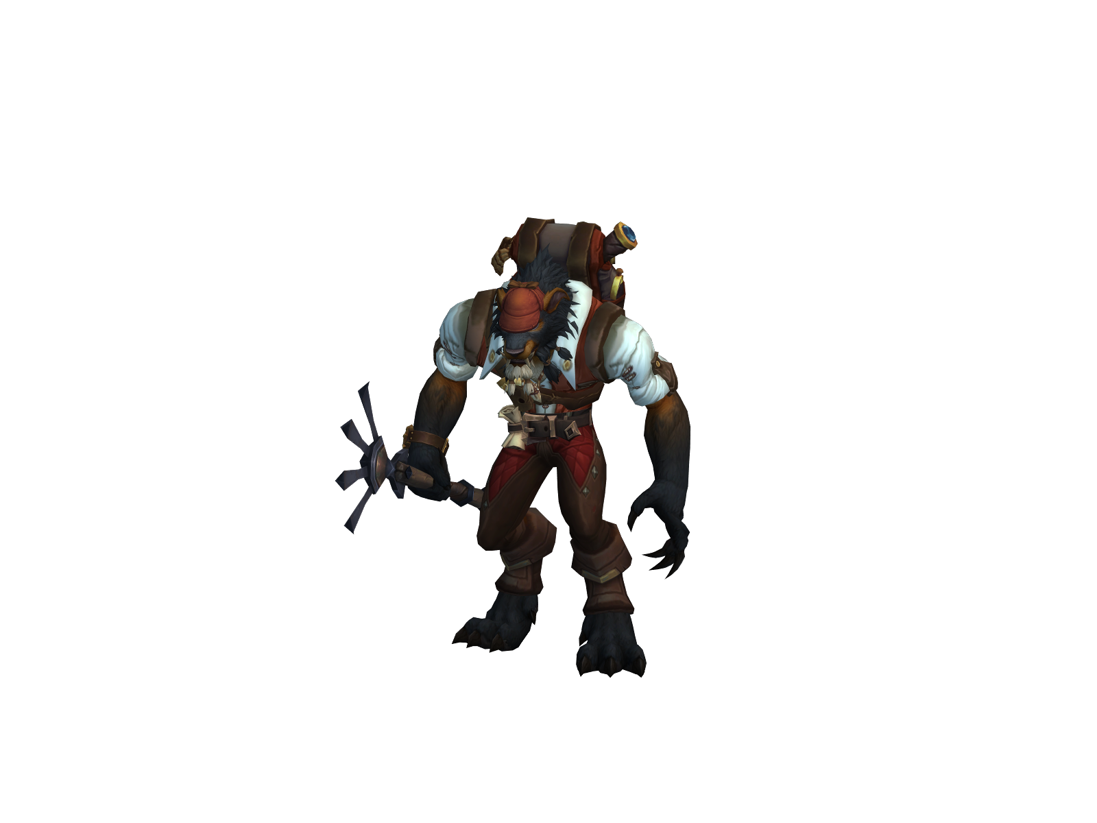 Prögöra 3D character render