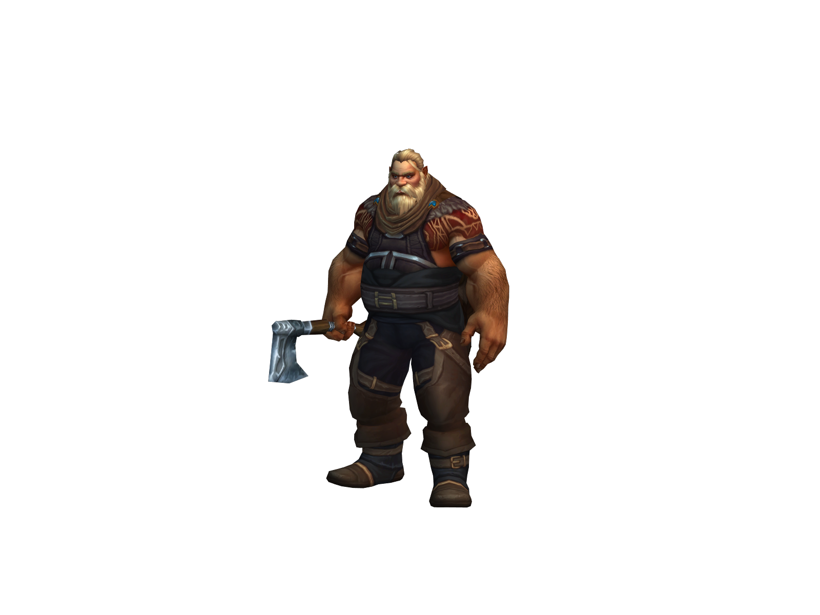 Ubbehir 3D character render
