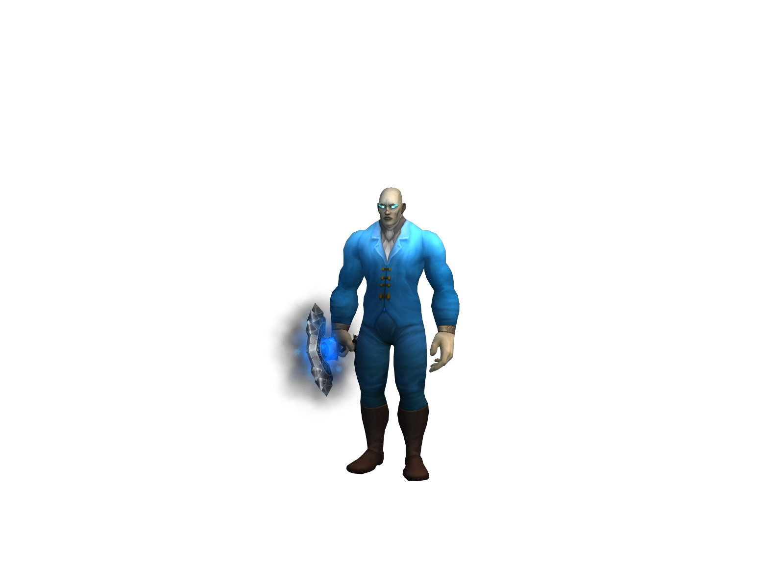 Pysan 3D character render