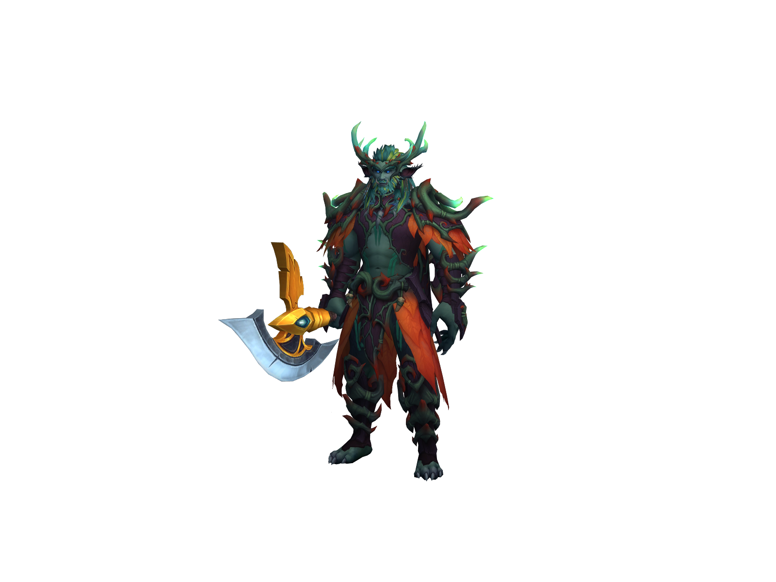 Sakeros 3D character render