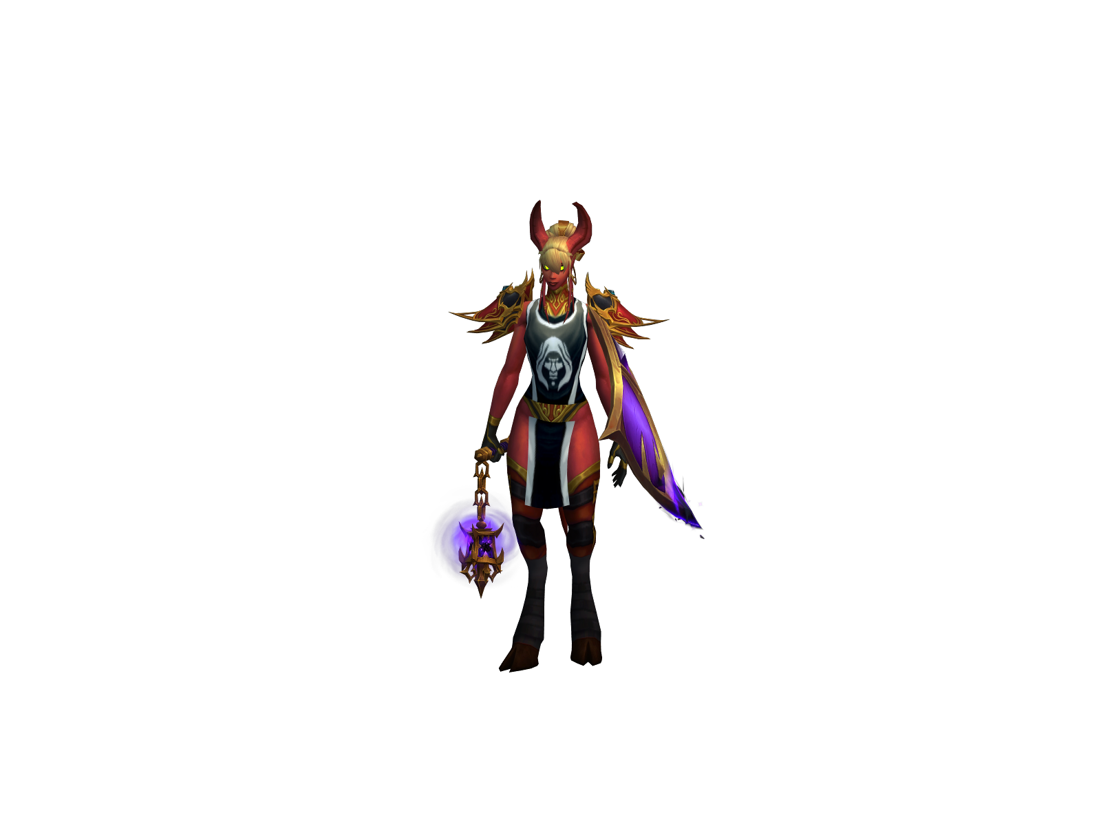 Kyravell 3D character render