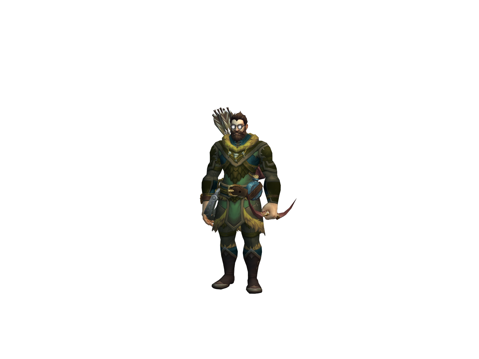Crownshot 3D character render