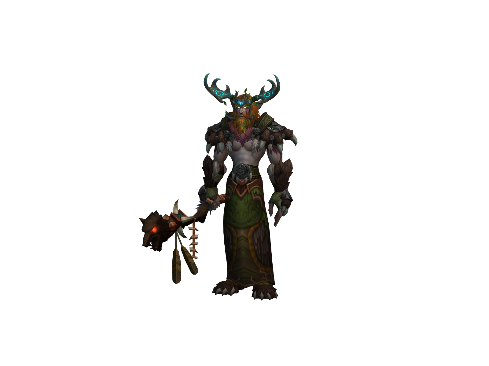Bearfurion 3D character render