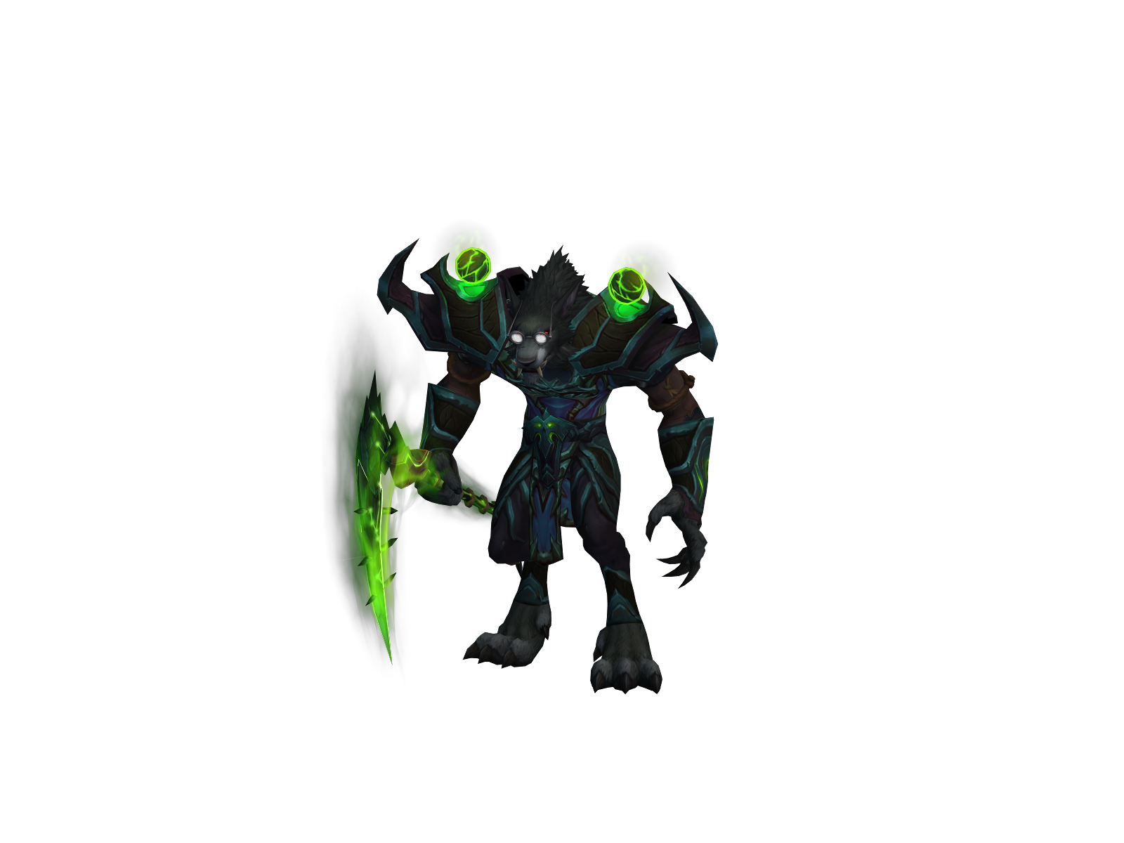 Horror 3D character render