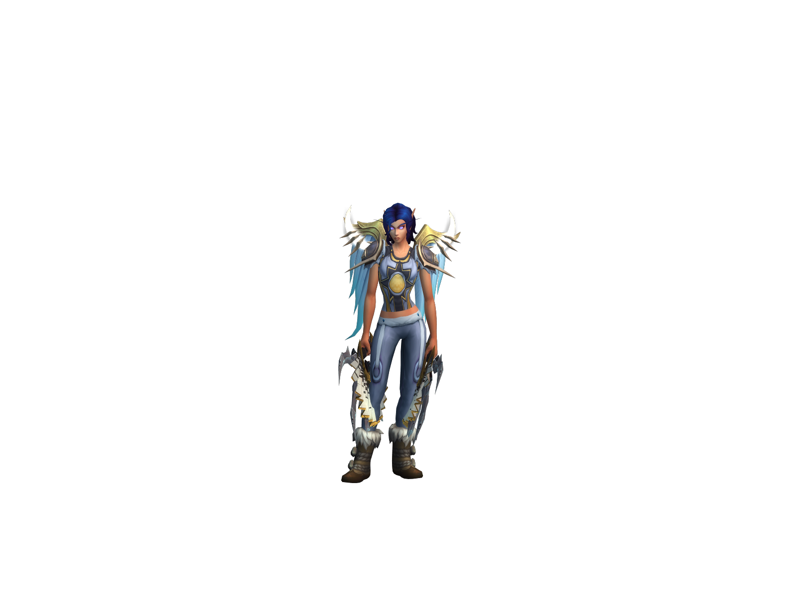 Xeroyzmochii 3D character render