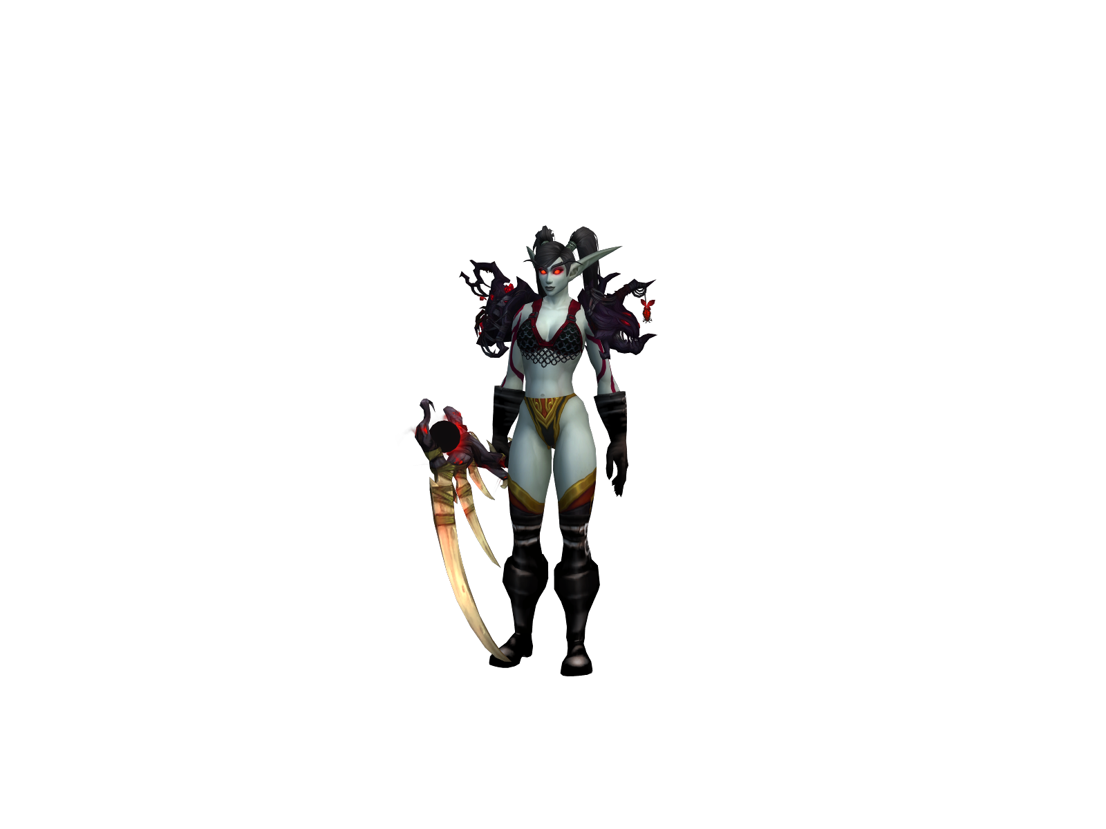 Moondrassil 3D character render