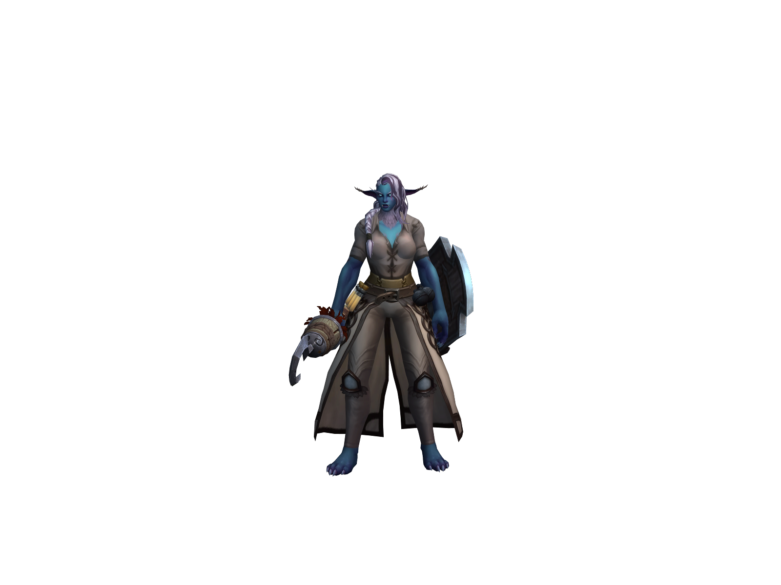 Howlingtree 3D character render
