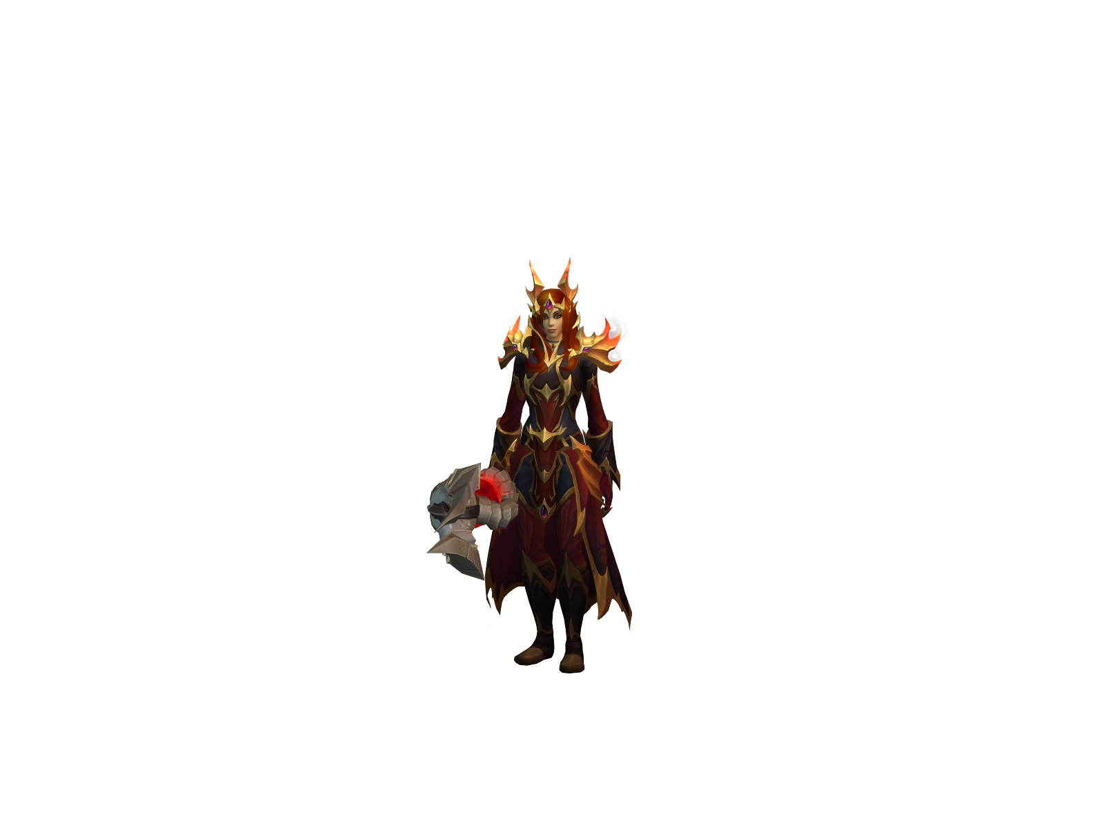 Whonda 3D character render
