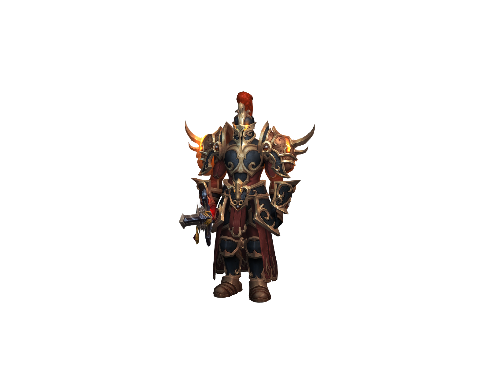 Ausiris 3D character render