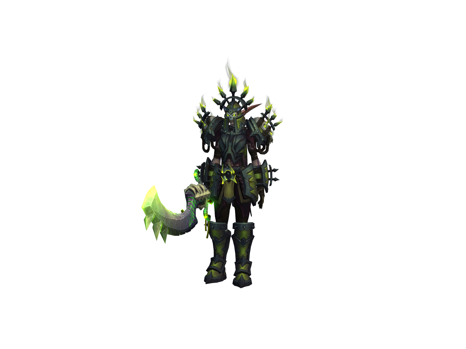 Plagueground 3D character render