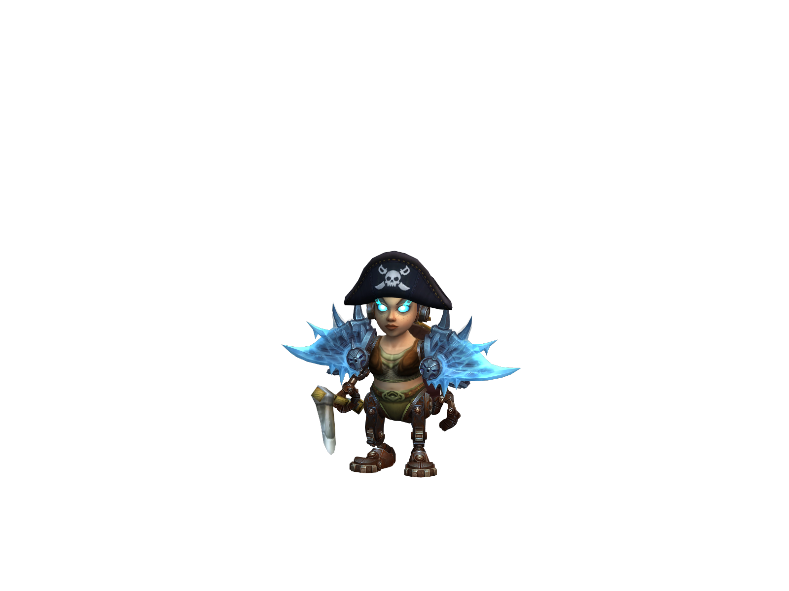 Knosky 3D character render