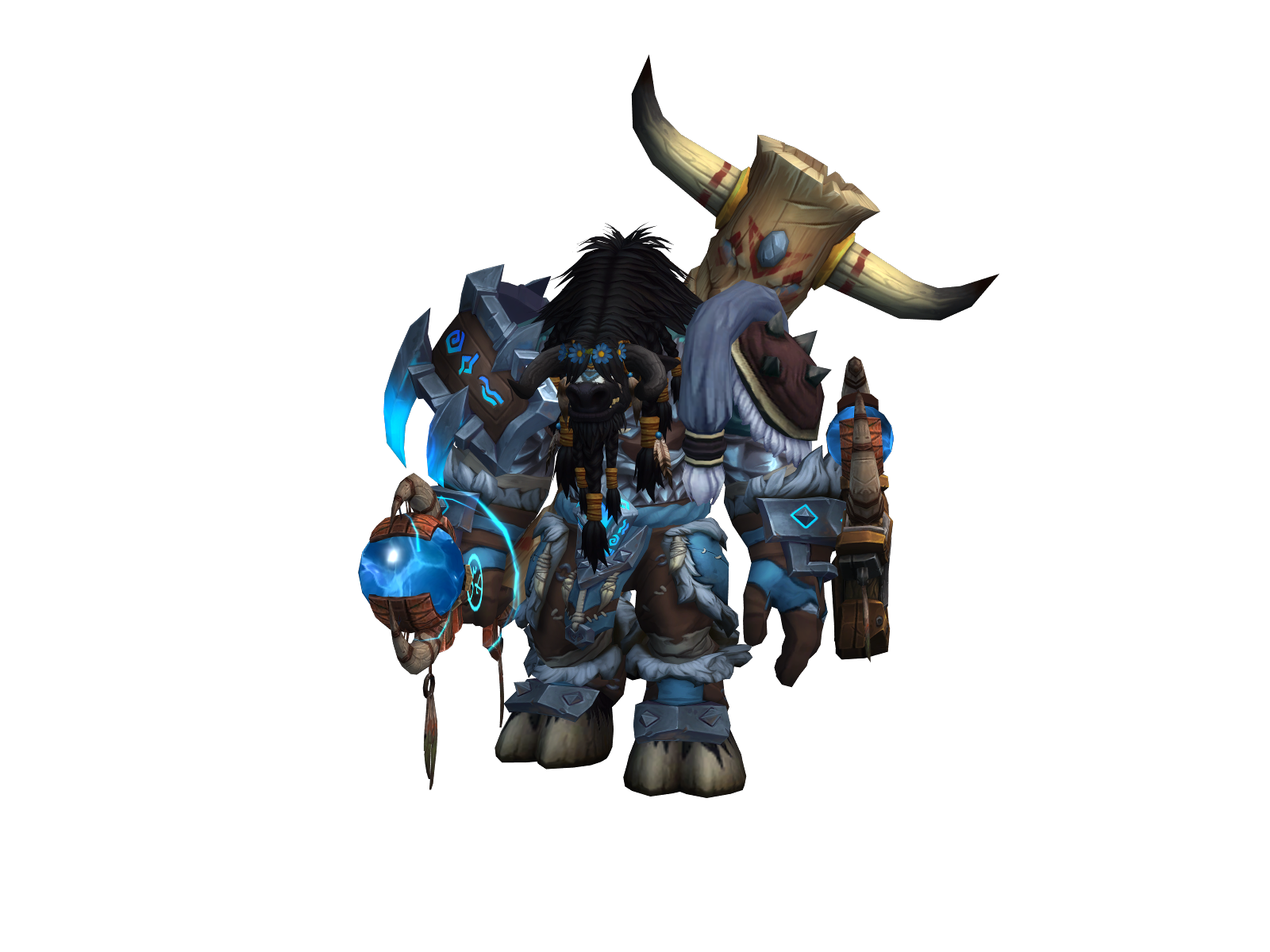 Dendak 3D character render