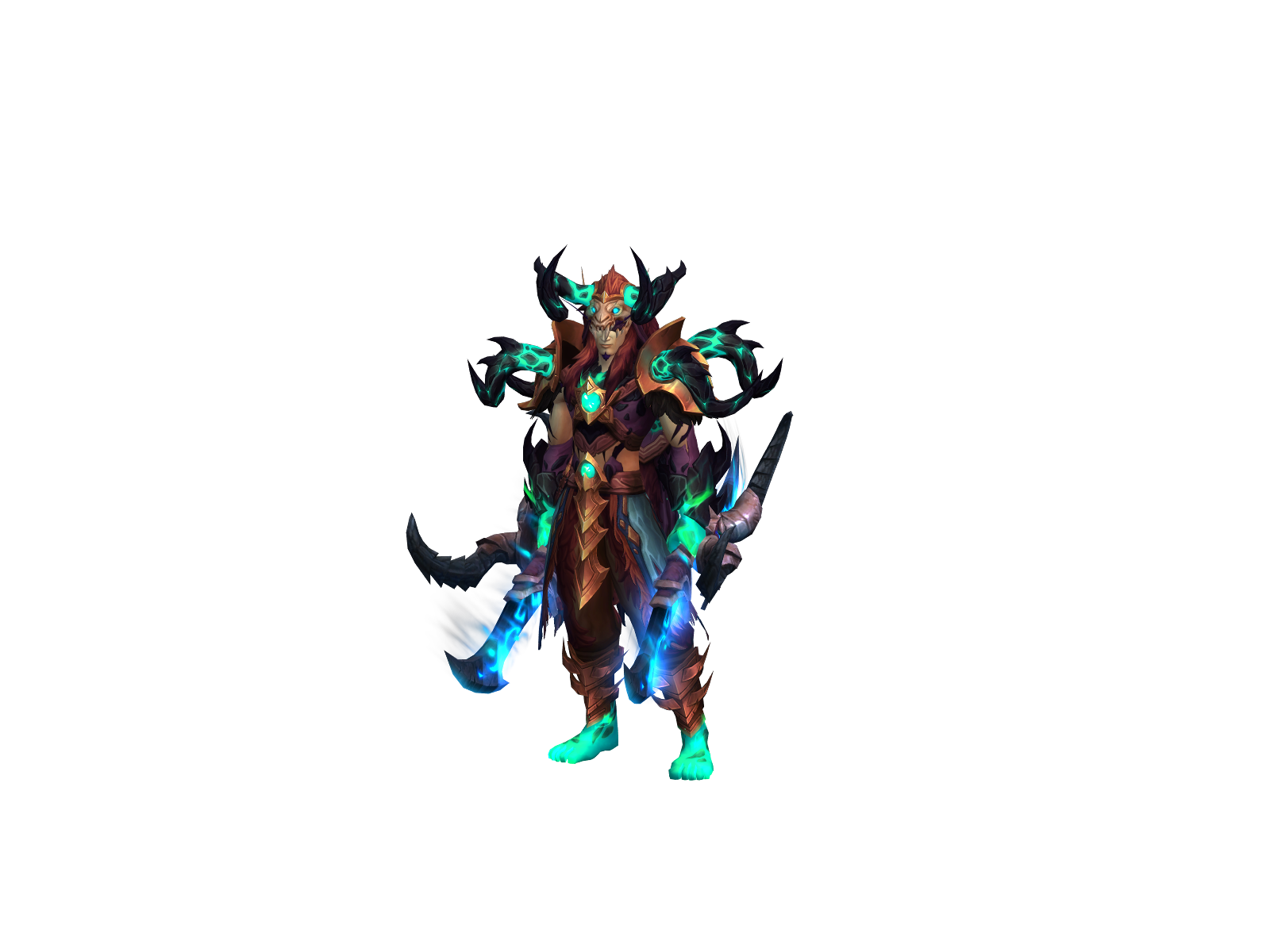 Weshacheroin 3D character render