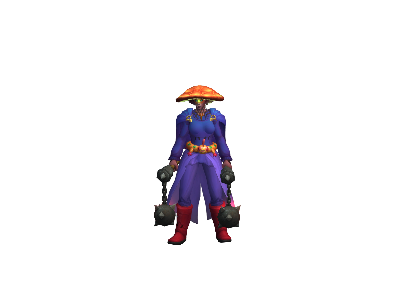 Yiler 3D character render