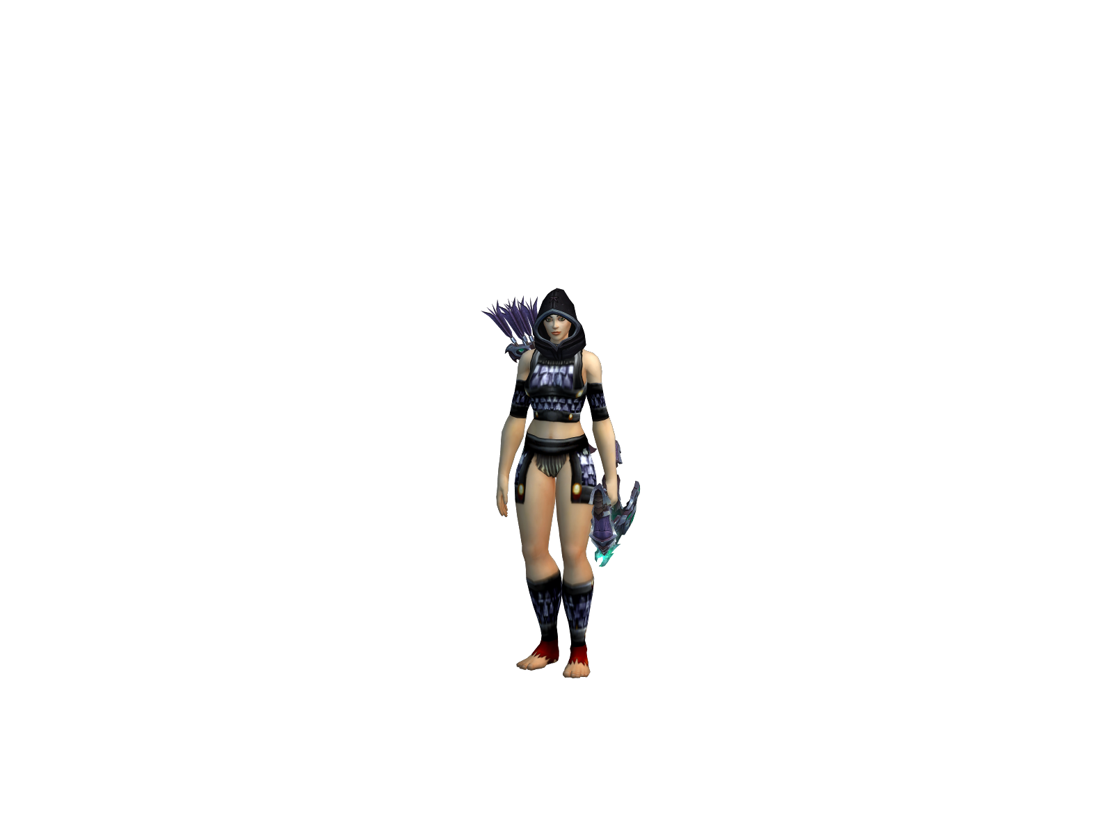 Venessie 3D character render