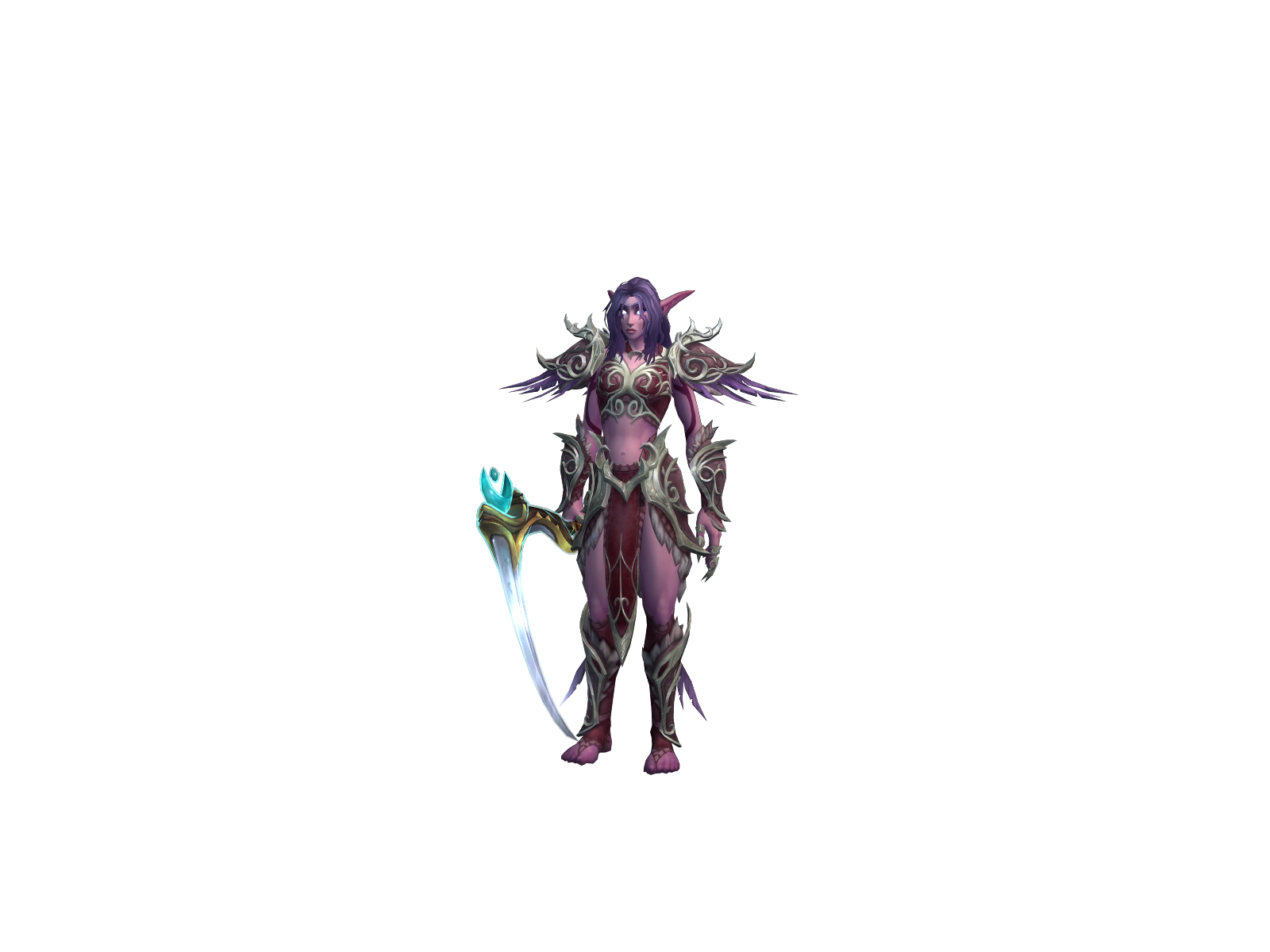 Shãldyra 3D character render