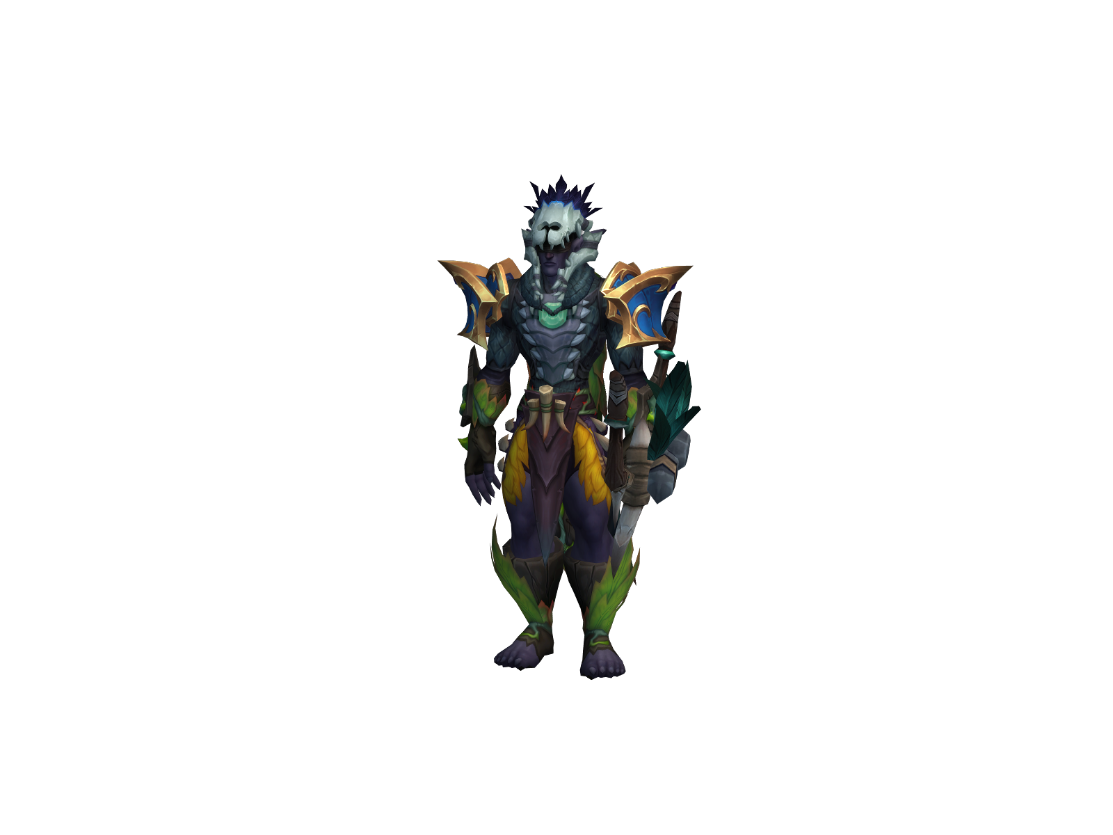 Nidius 3D character render