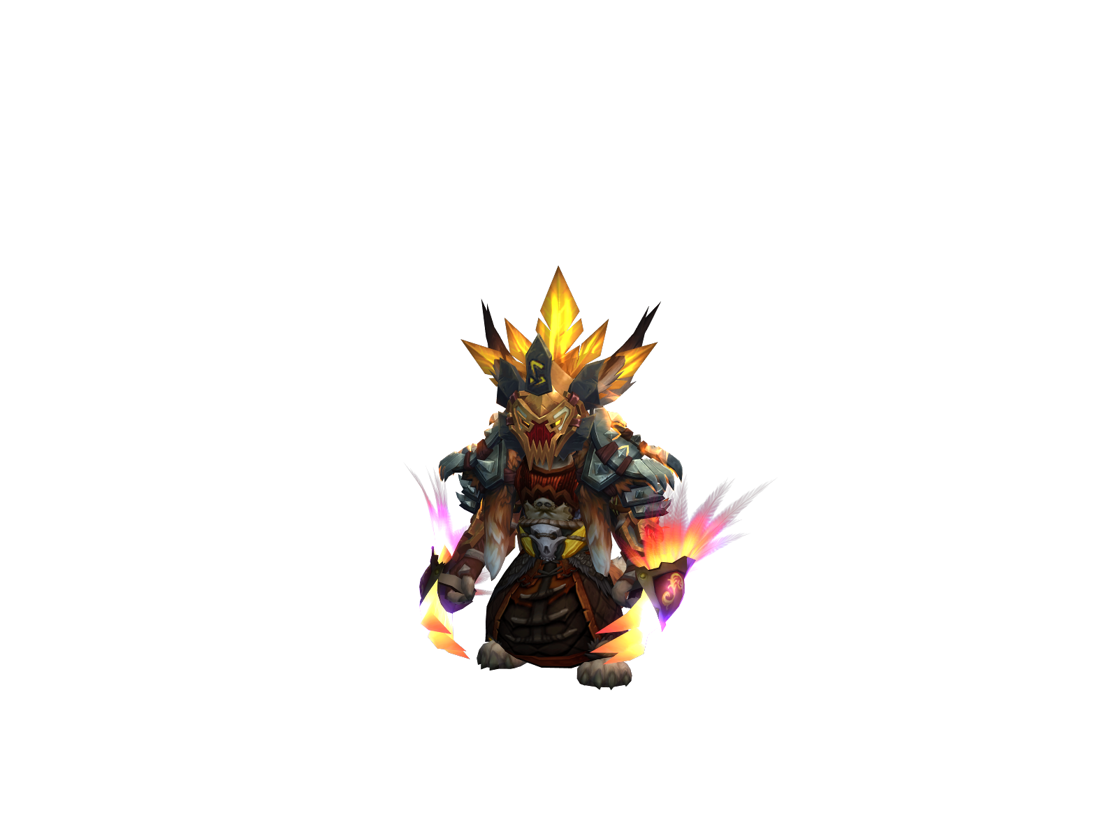 Atomfox 3D character render