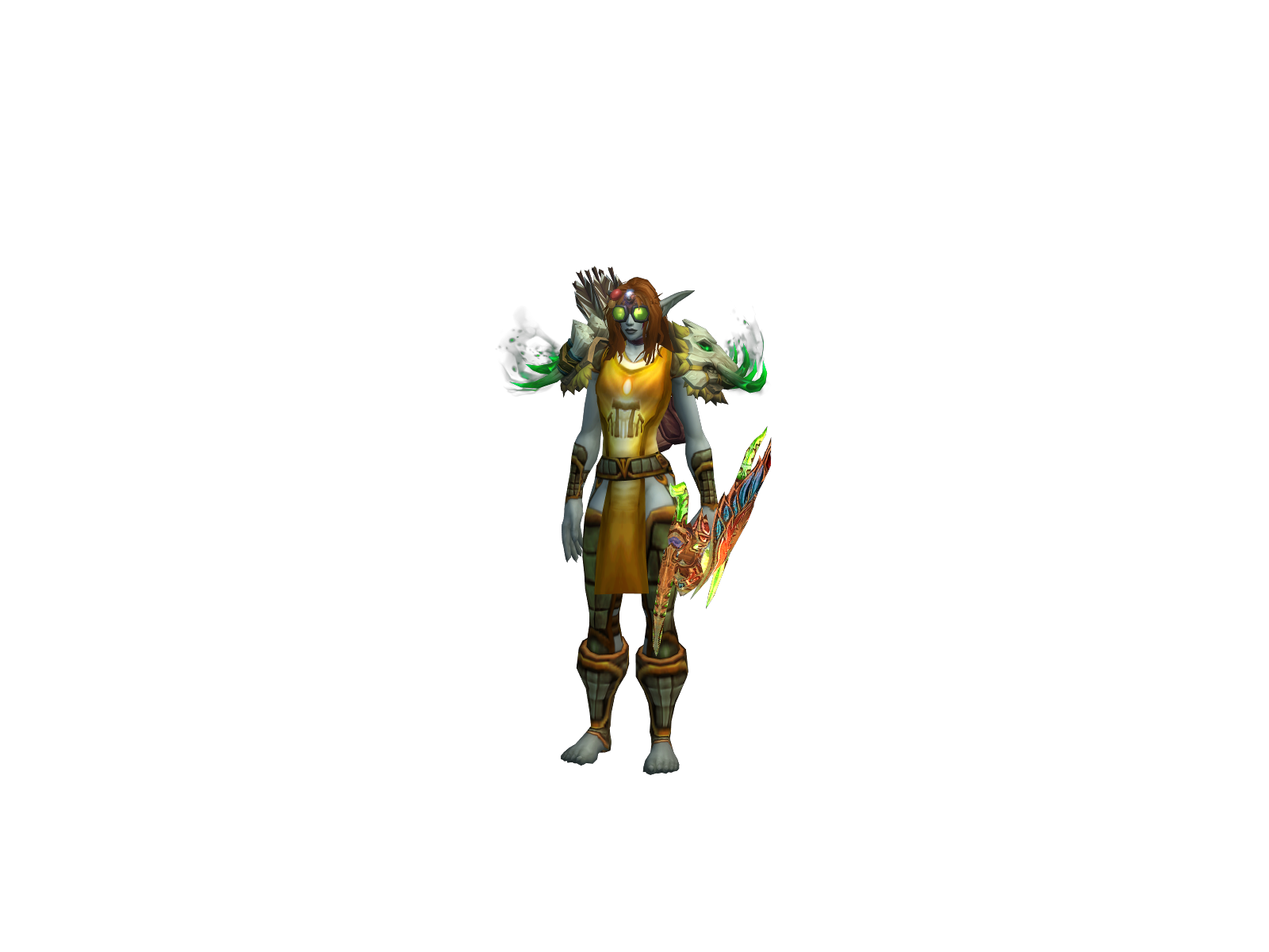 Catfeed 3D character render