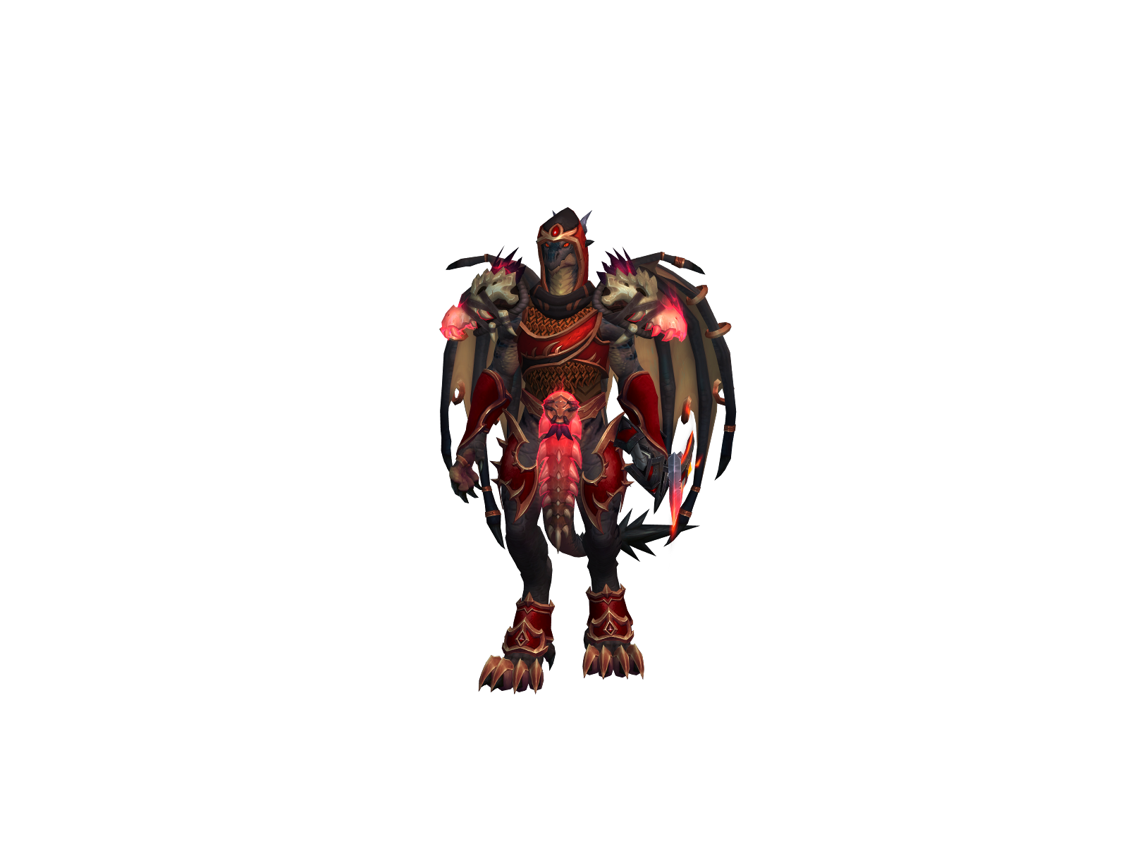Kroñose 3D character render