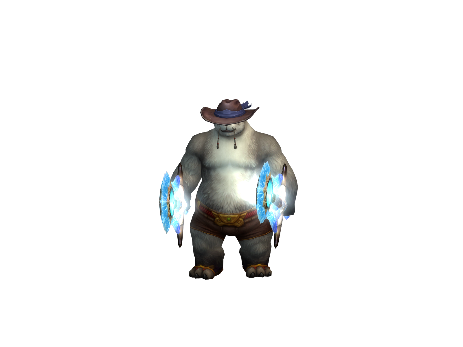 Benecio 3D character render