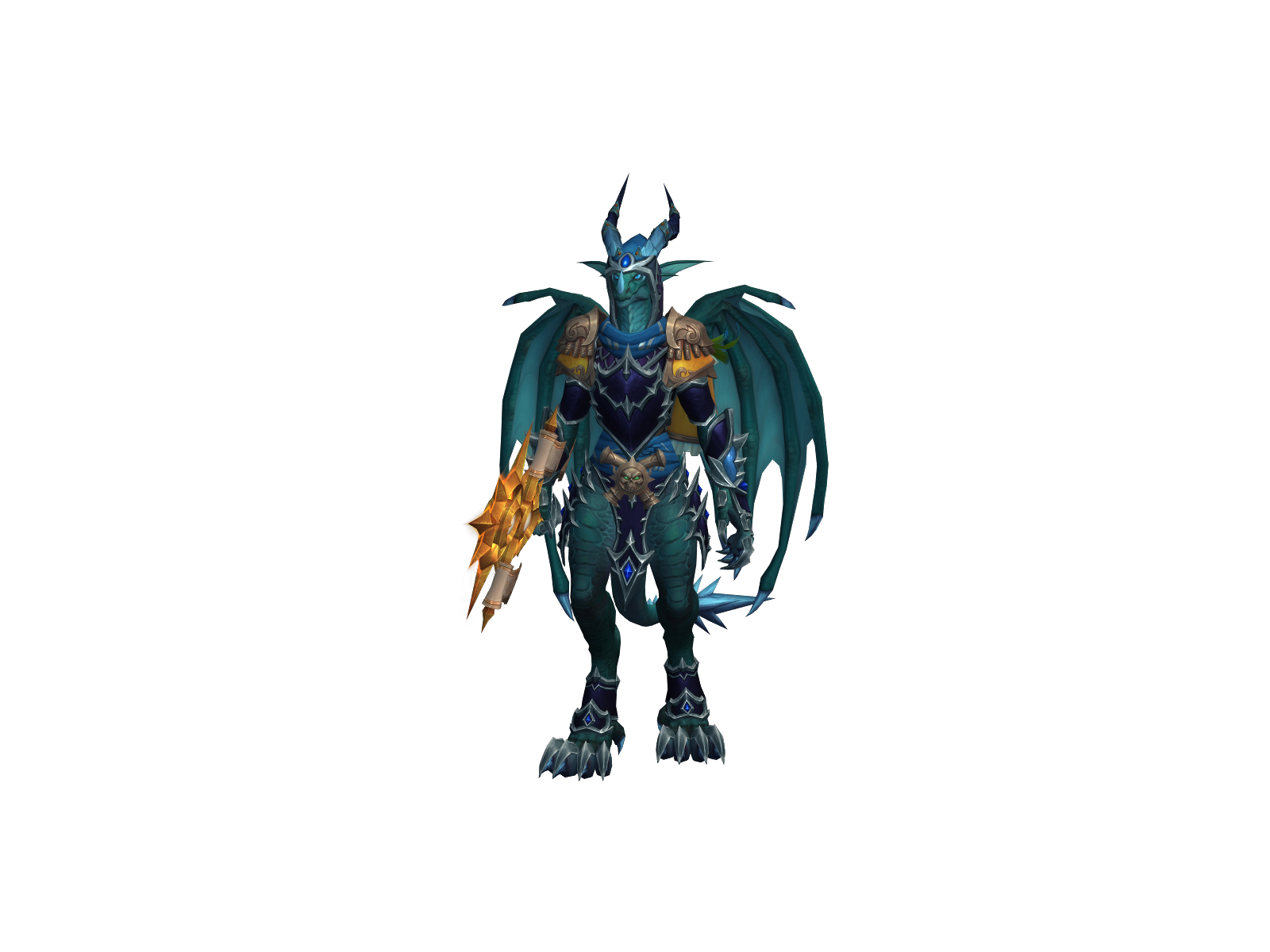 Serazerale 3D character render